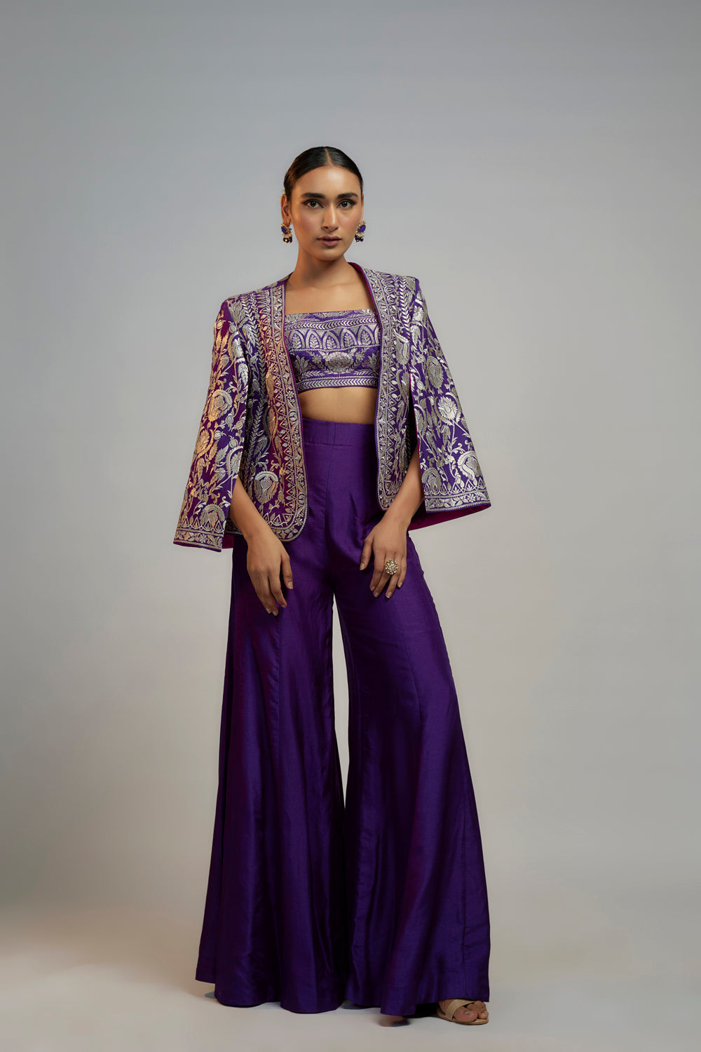 Golconda Sanya Pant Set - Auraya Fashion - Gopi Vaid - 