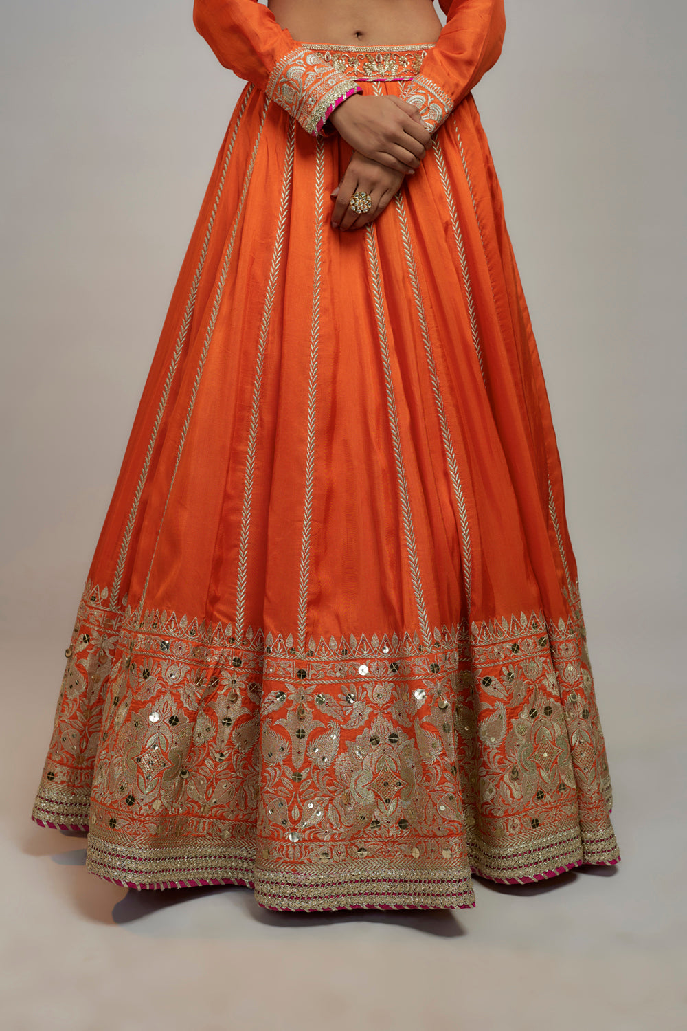 Golconda Zeel Skirt Set - Auraya Fashion 