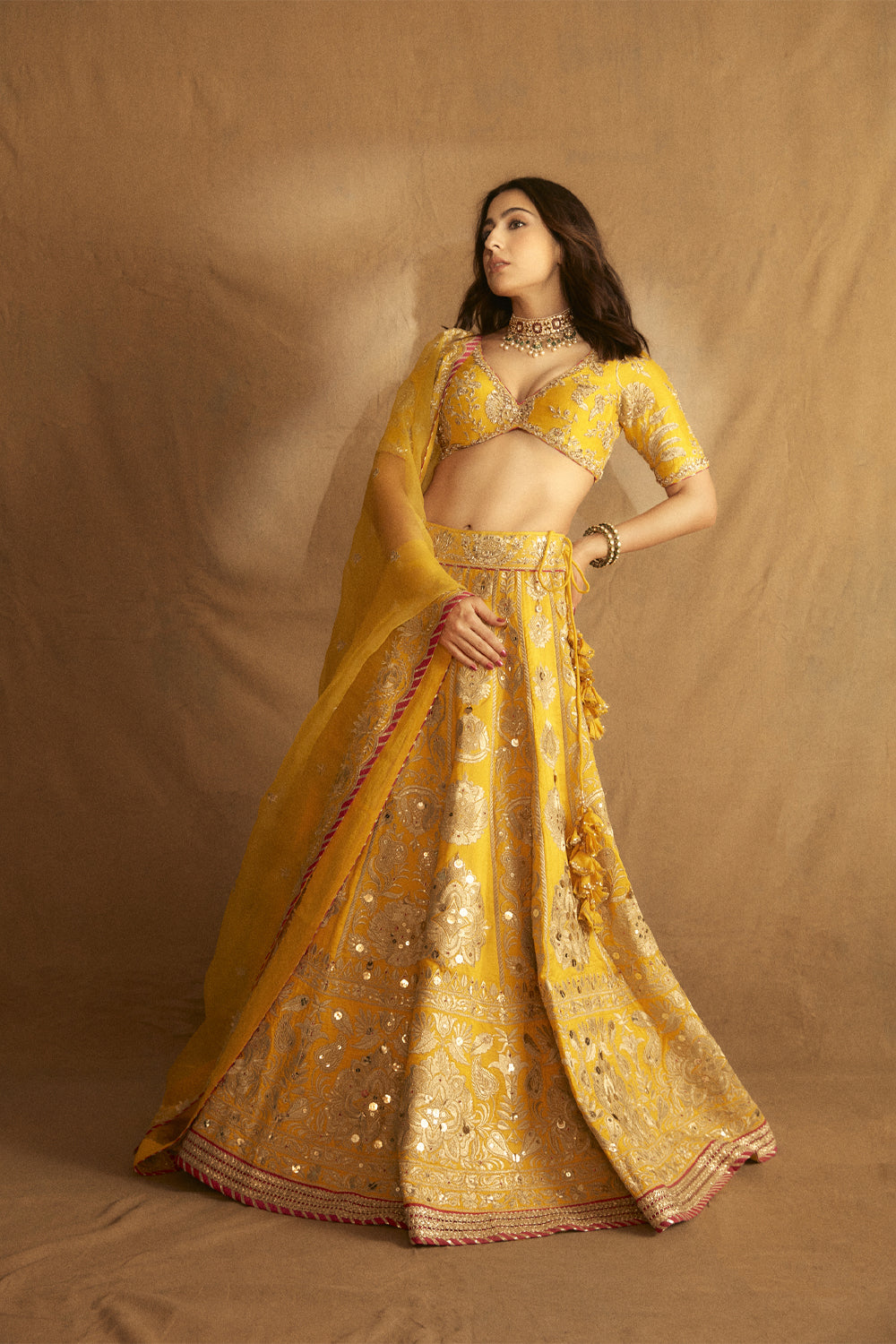 Golconda Anha Lehenga Set - Auraya Fashion 
