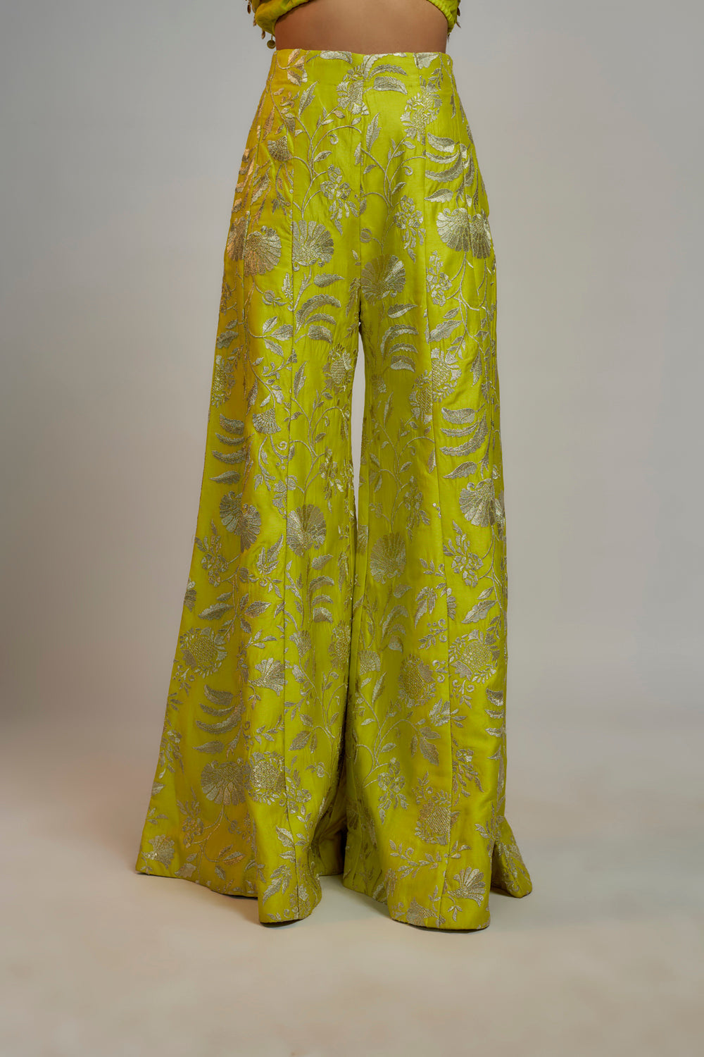 Golconda Arsh One Shoulder Set - Auraya Fashion 