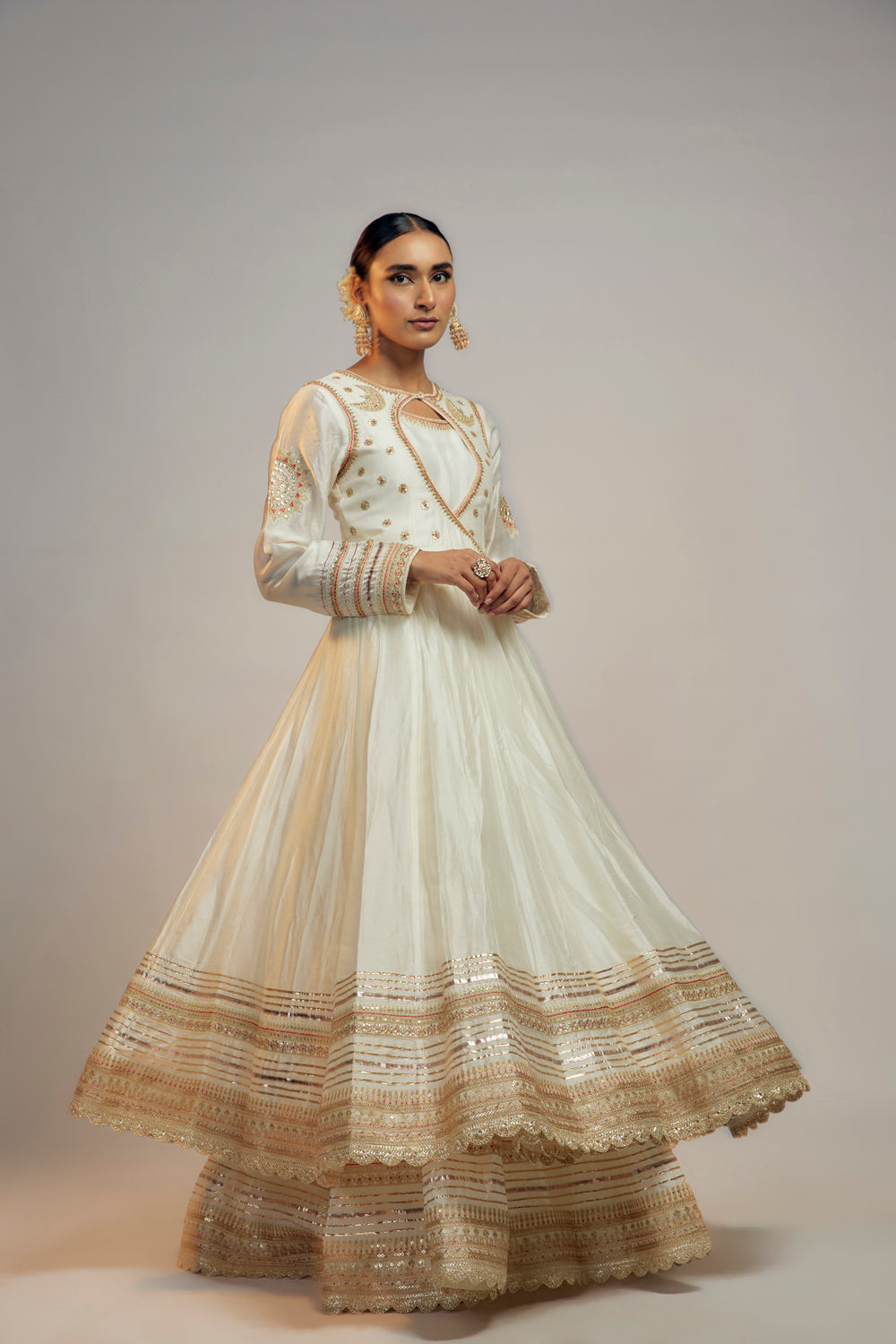 Golconda  Meera Anarkali Set - Auraya Fashion 