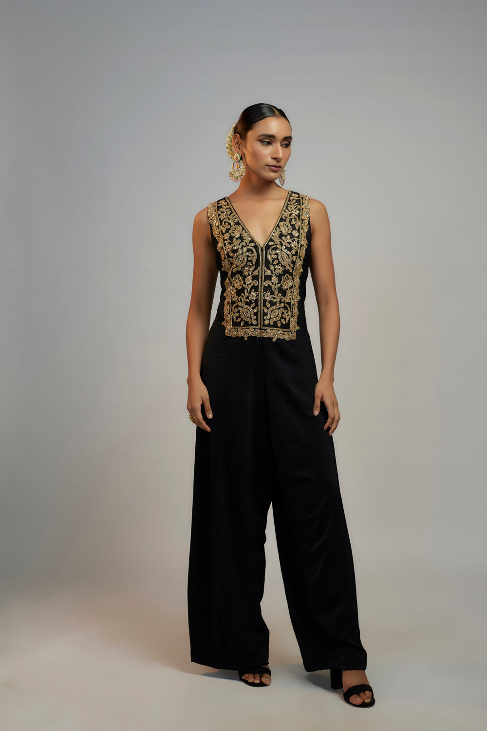 Golconda Seher Jumpsuit - Auraya Fashion - Gopi Vaid - 