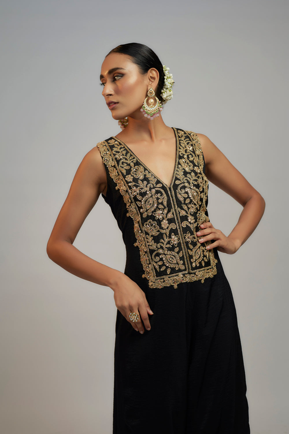 Golconda Seher Jumpsuit - Auraya Fashion 