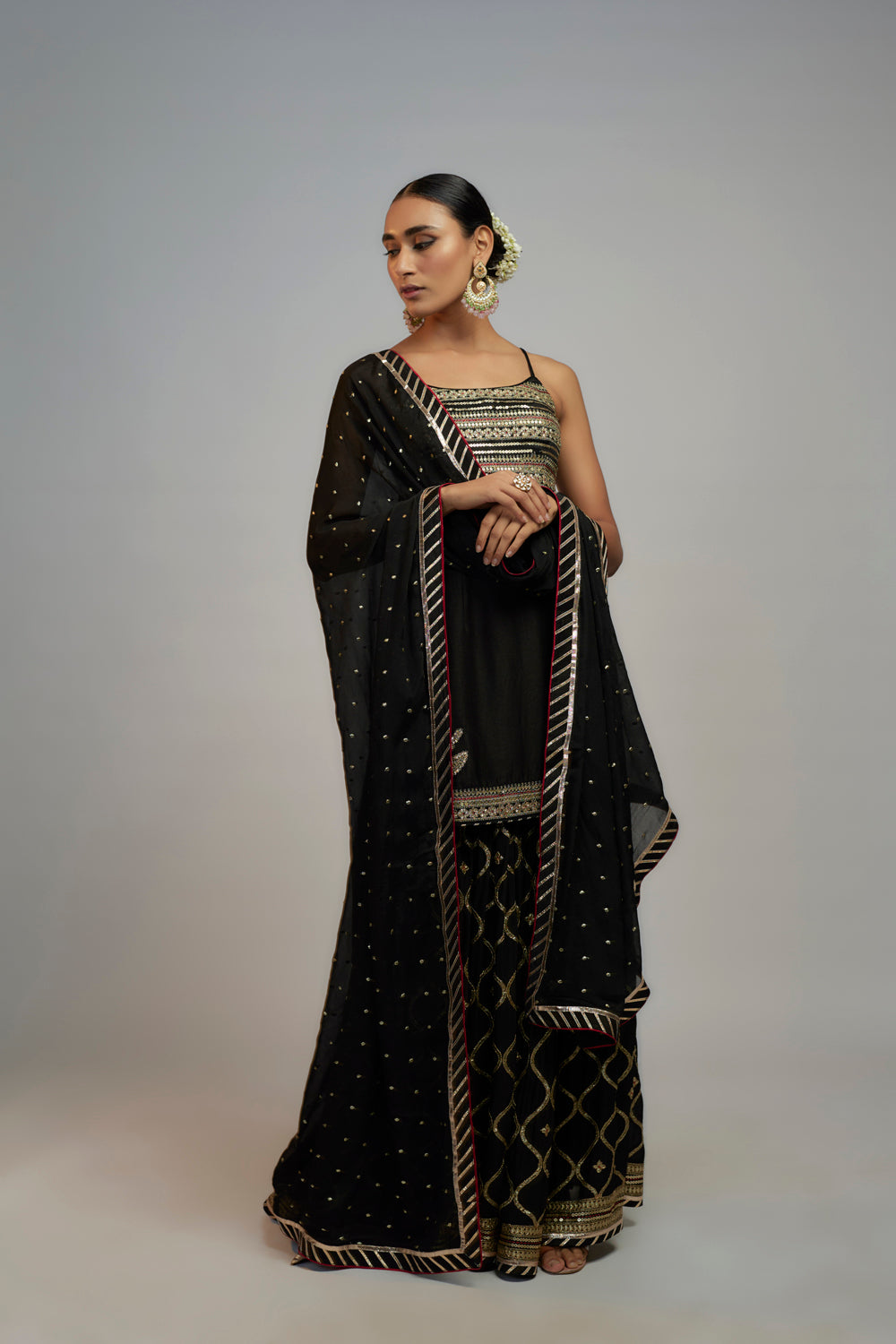 Golconda Aarva Strappy Set - Auraya Fashion 