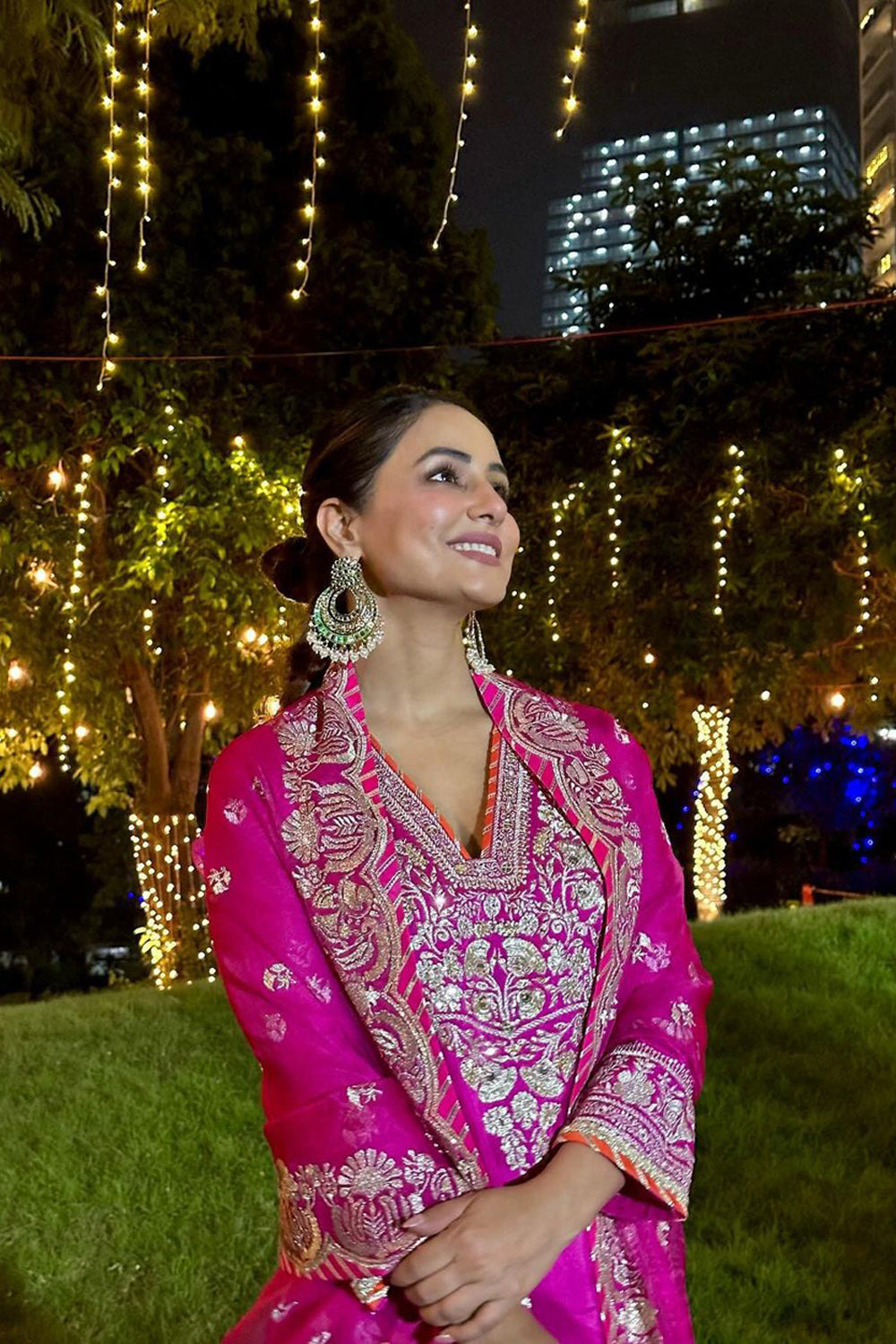 Hina Khan Sharara Set - Auraya Fashion 