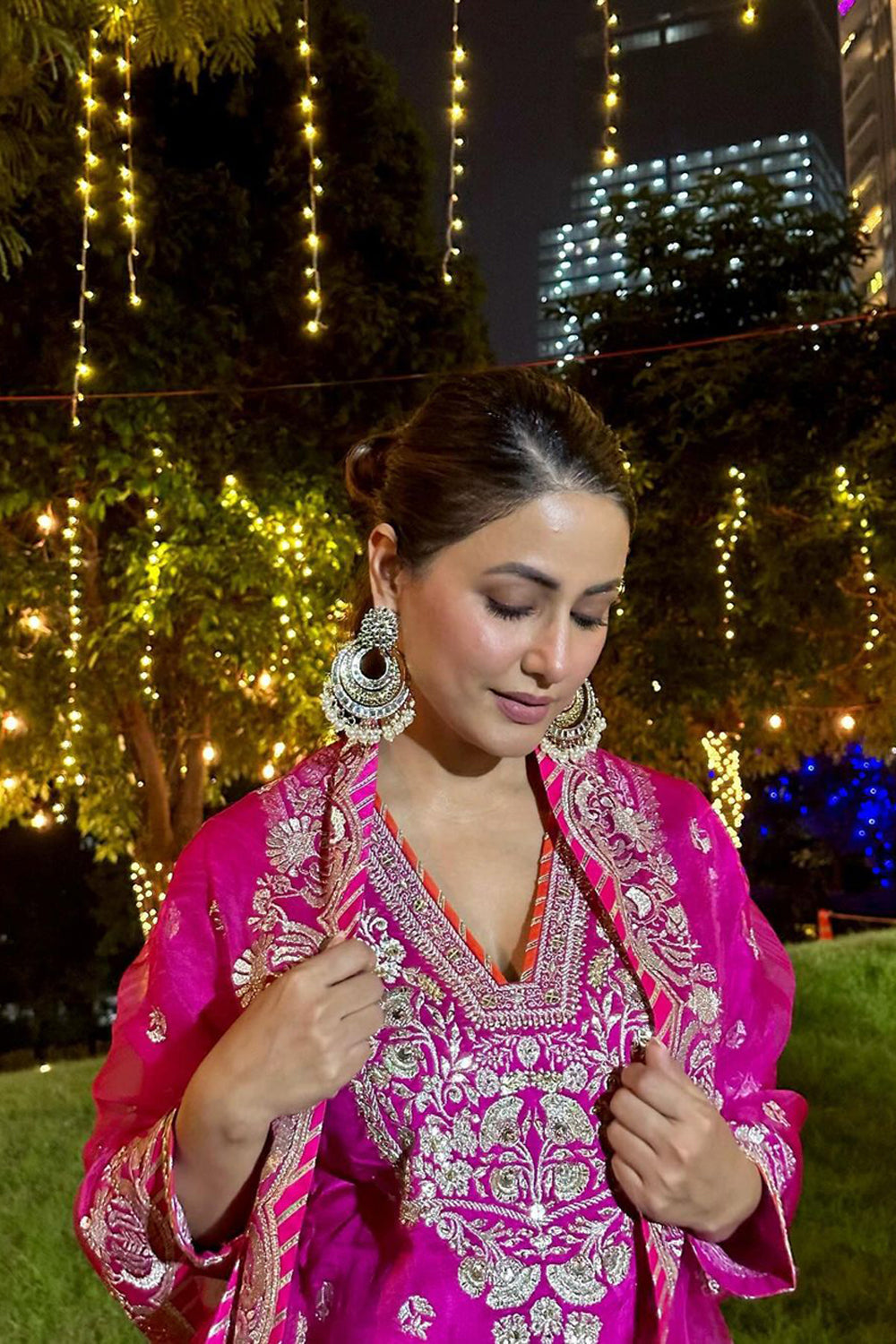 Hina Khan Sharara Set - Auraya Fashion 