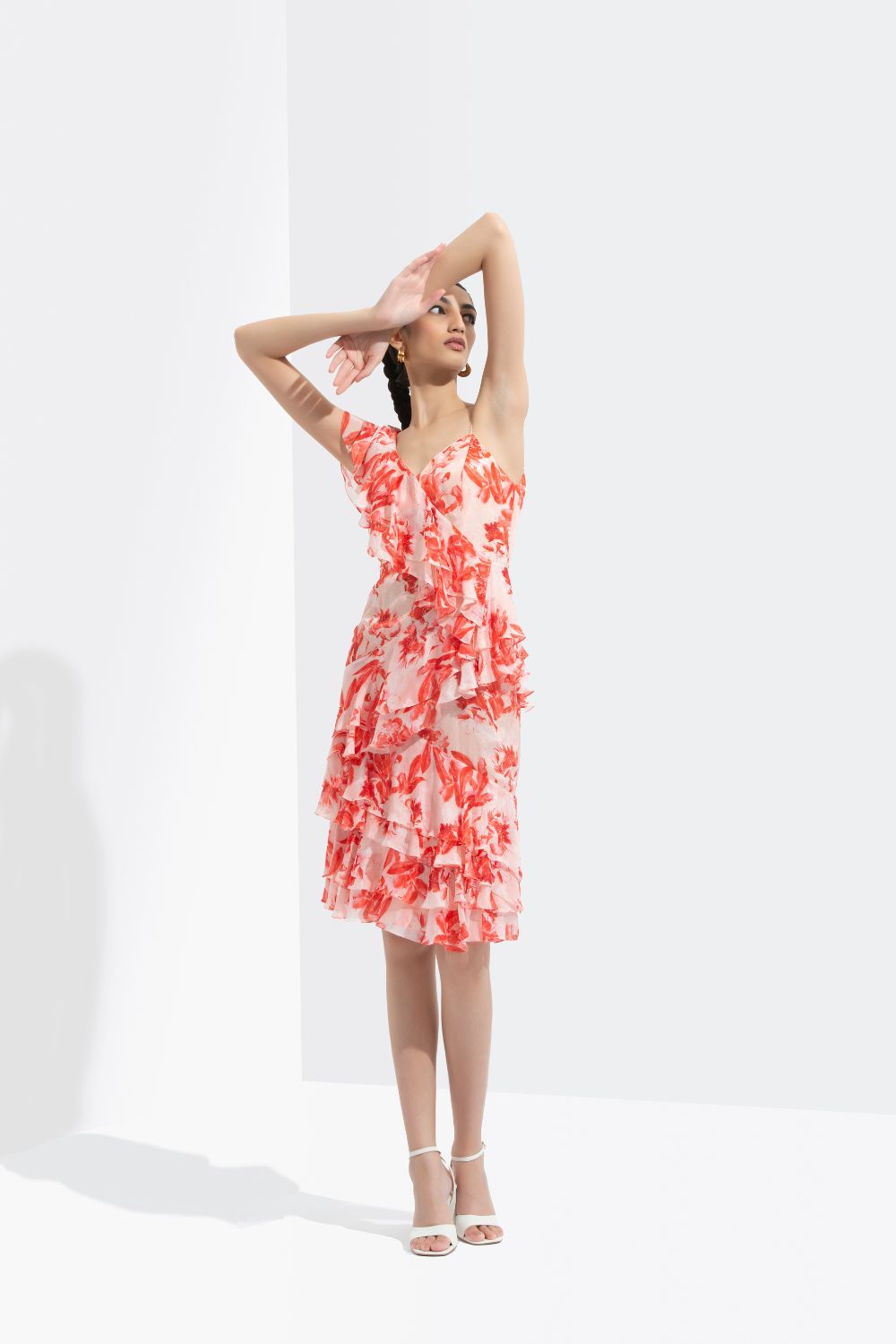 Mirrai Printed Dress