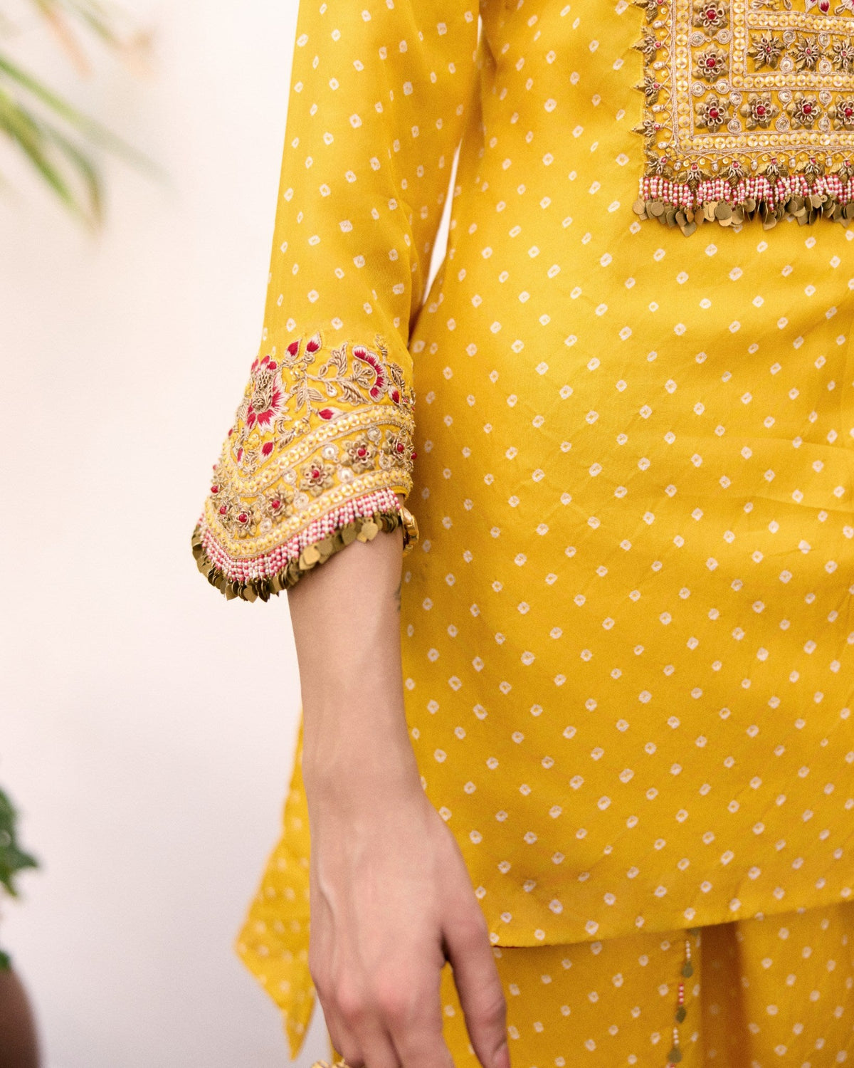 Genda Bandhani Co-ord