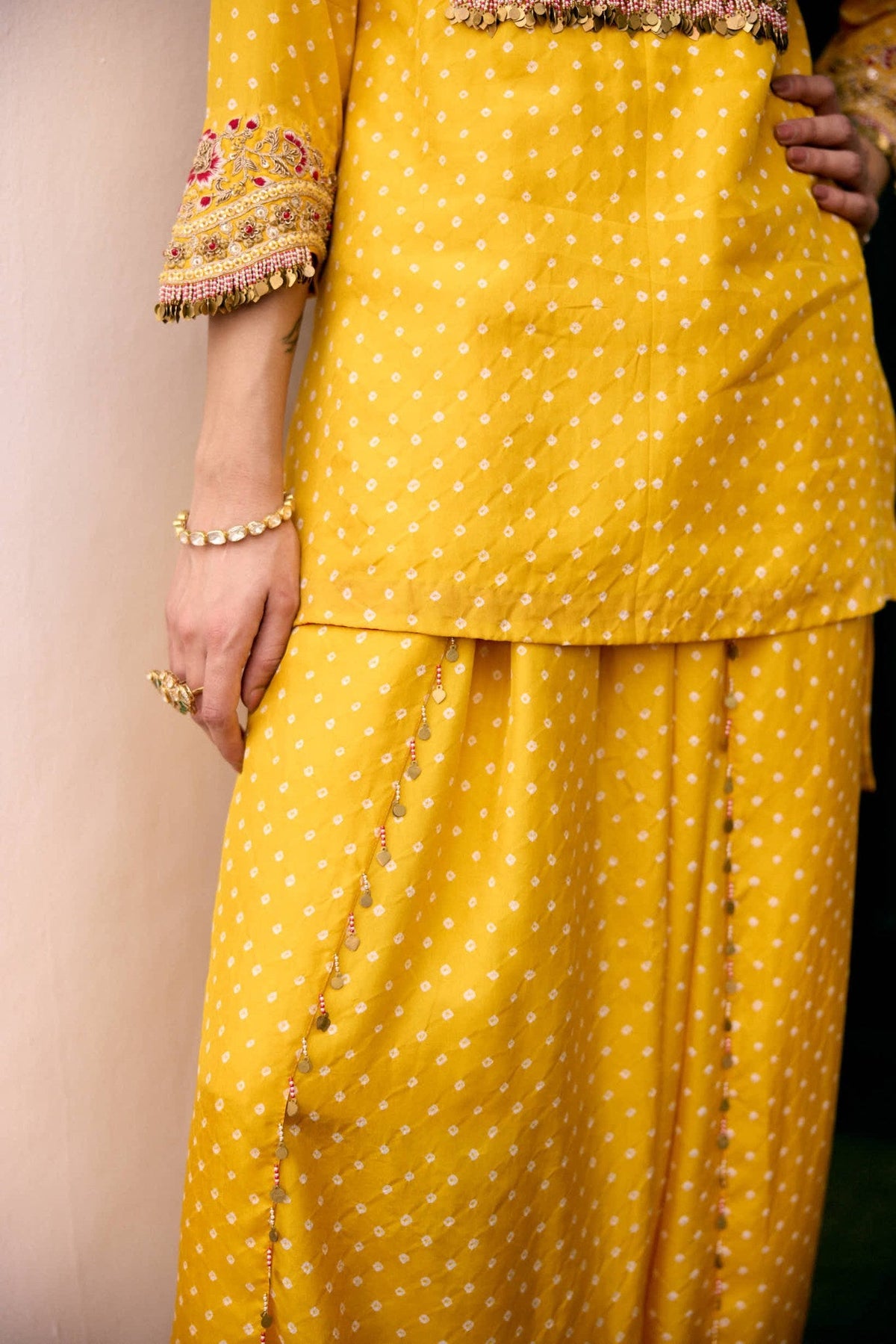 Genda Bandhani Co-ord