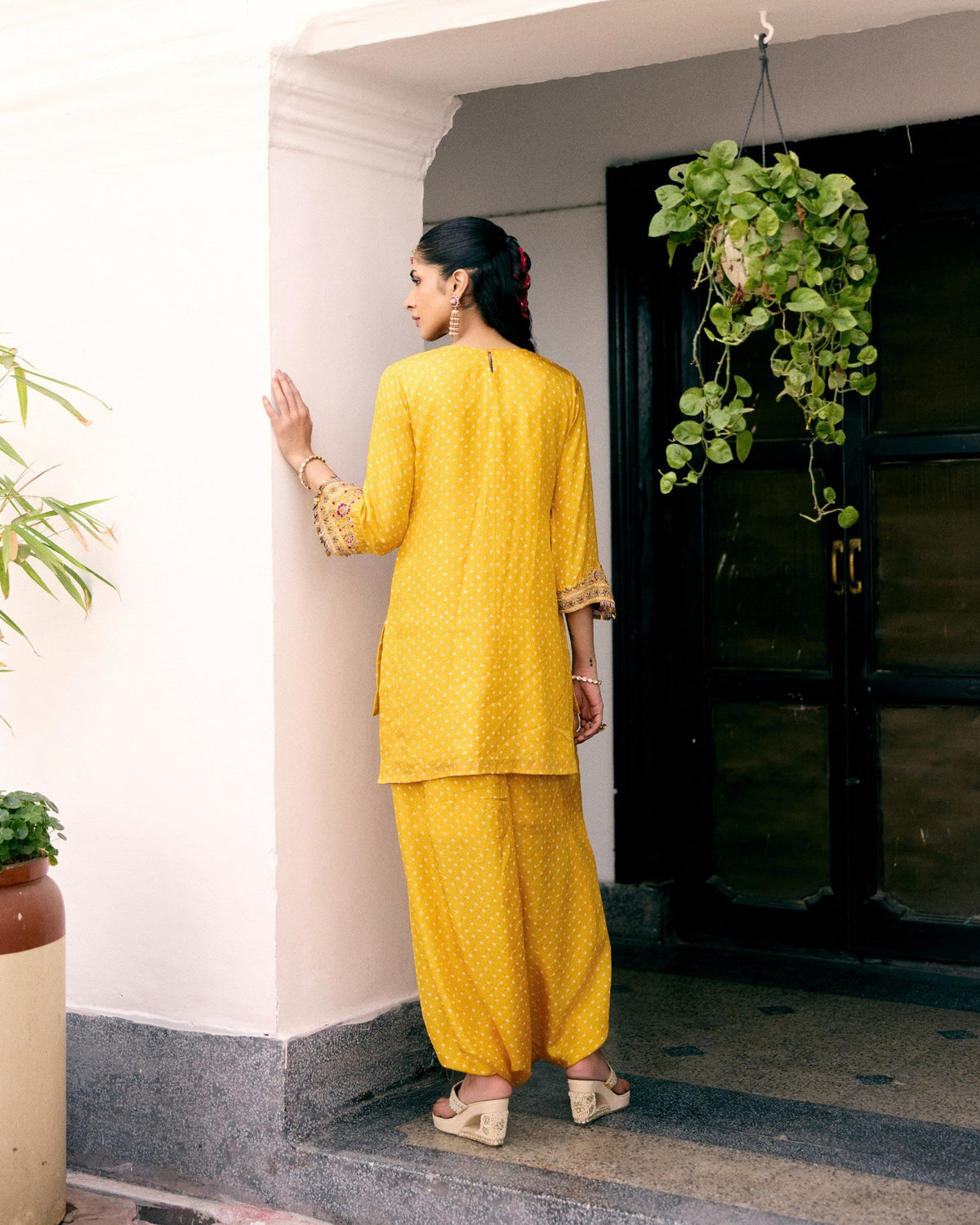 Genda Bandhani Co-ord