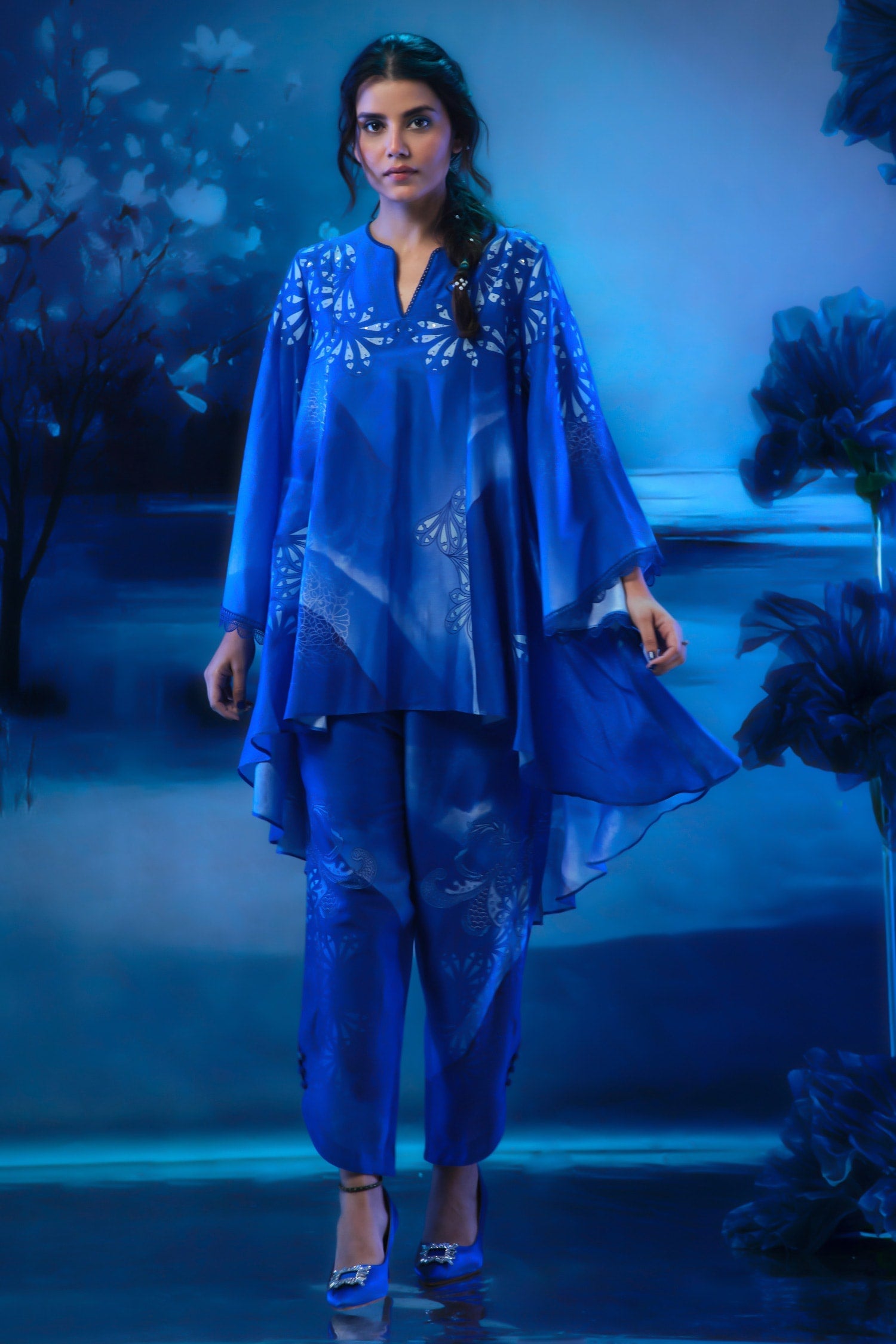 Twilight High Low Tunic Set