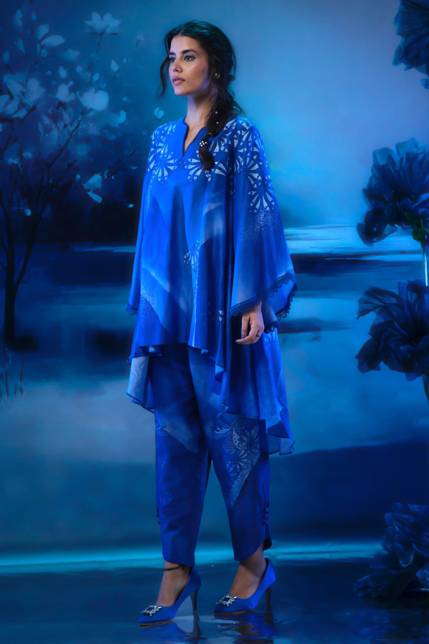Twilight High Low Tunic Set