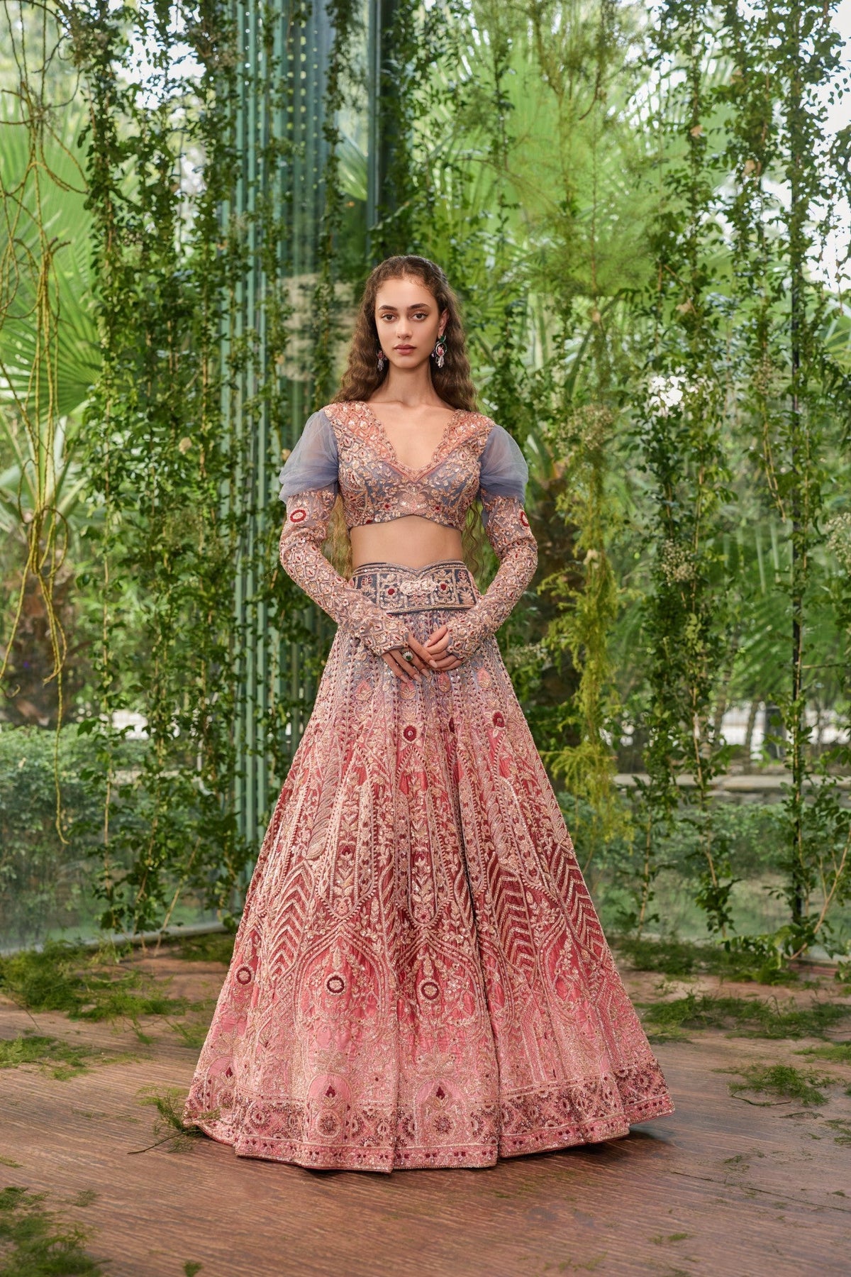 Dwirang-     A Tale in Two Hues Lehenga