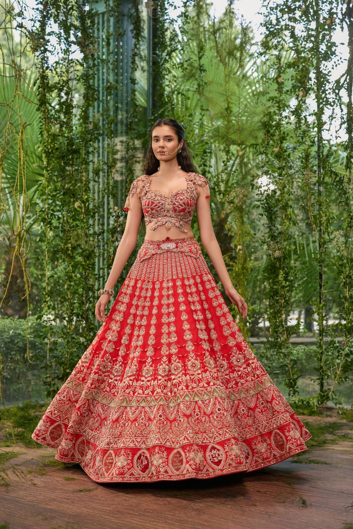 Mrig Vachan- The Deer’s Promise Lehenga