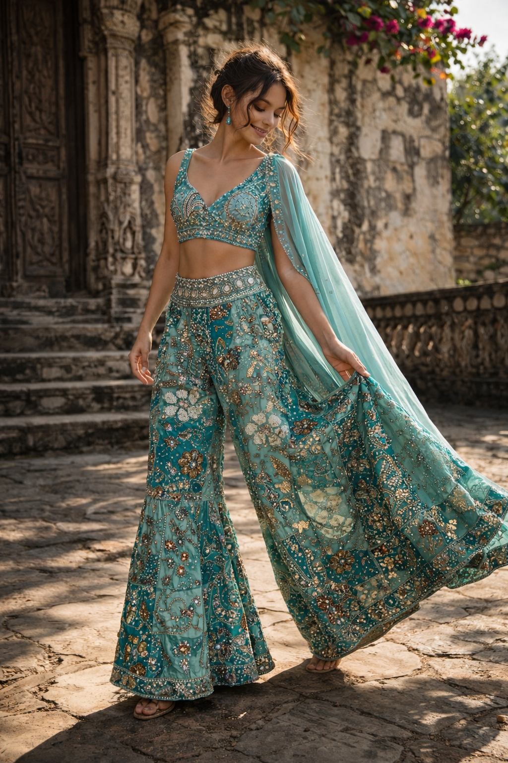 Ovela Embellished set