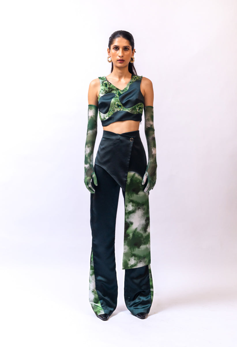 MOSS MOSAIC TOP