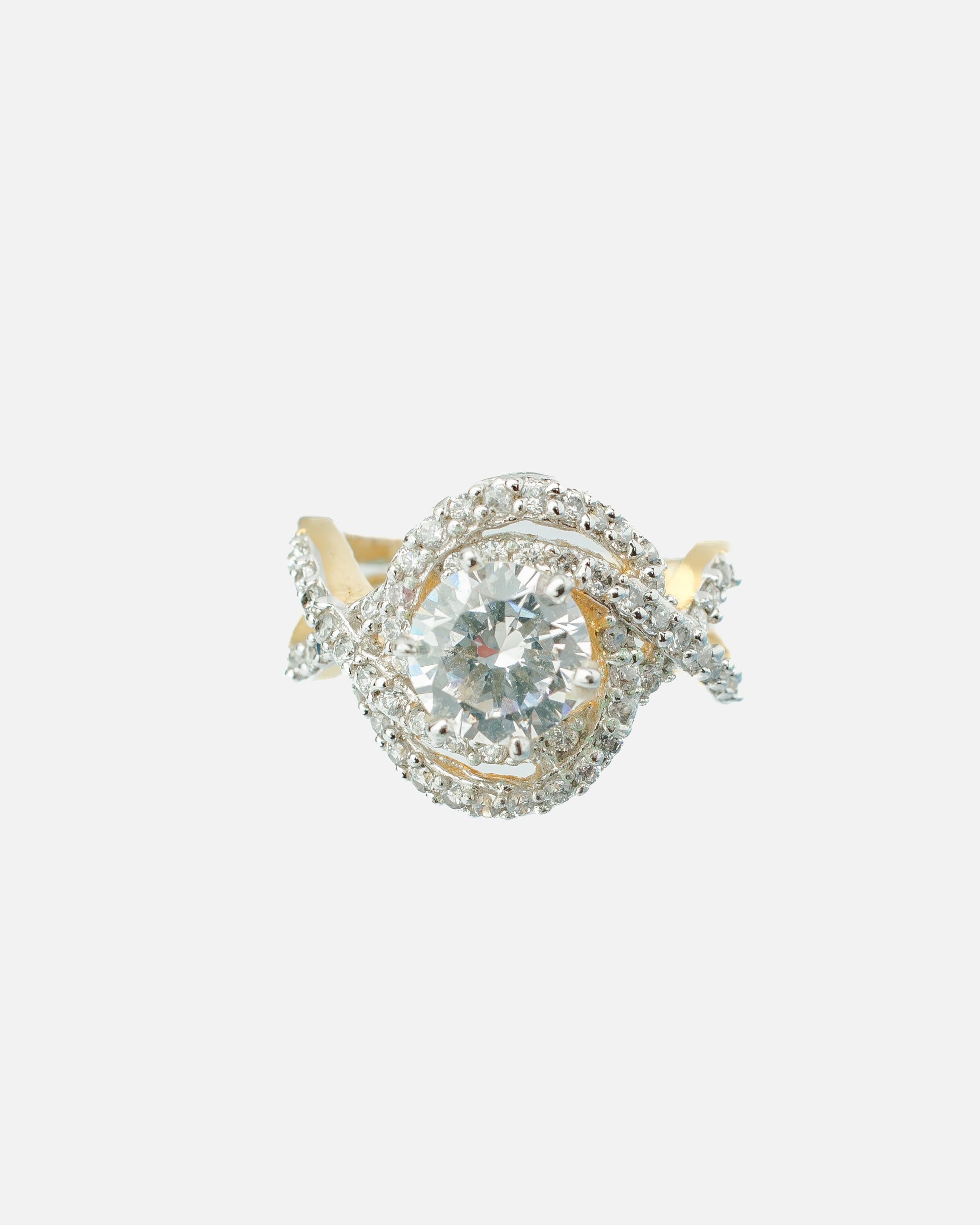 vivinia BY VIDHI MEHRA Zia 2.0  Womens Zircon Ring