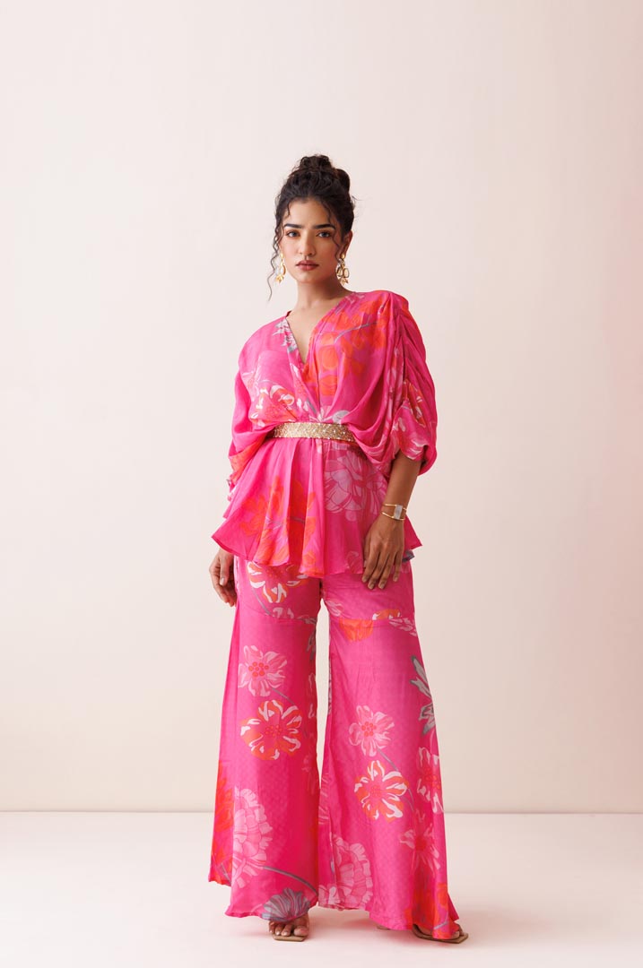 Pink magnolia co-ord set