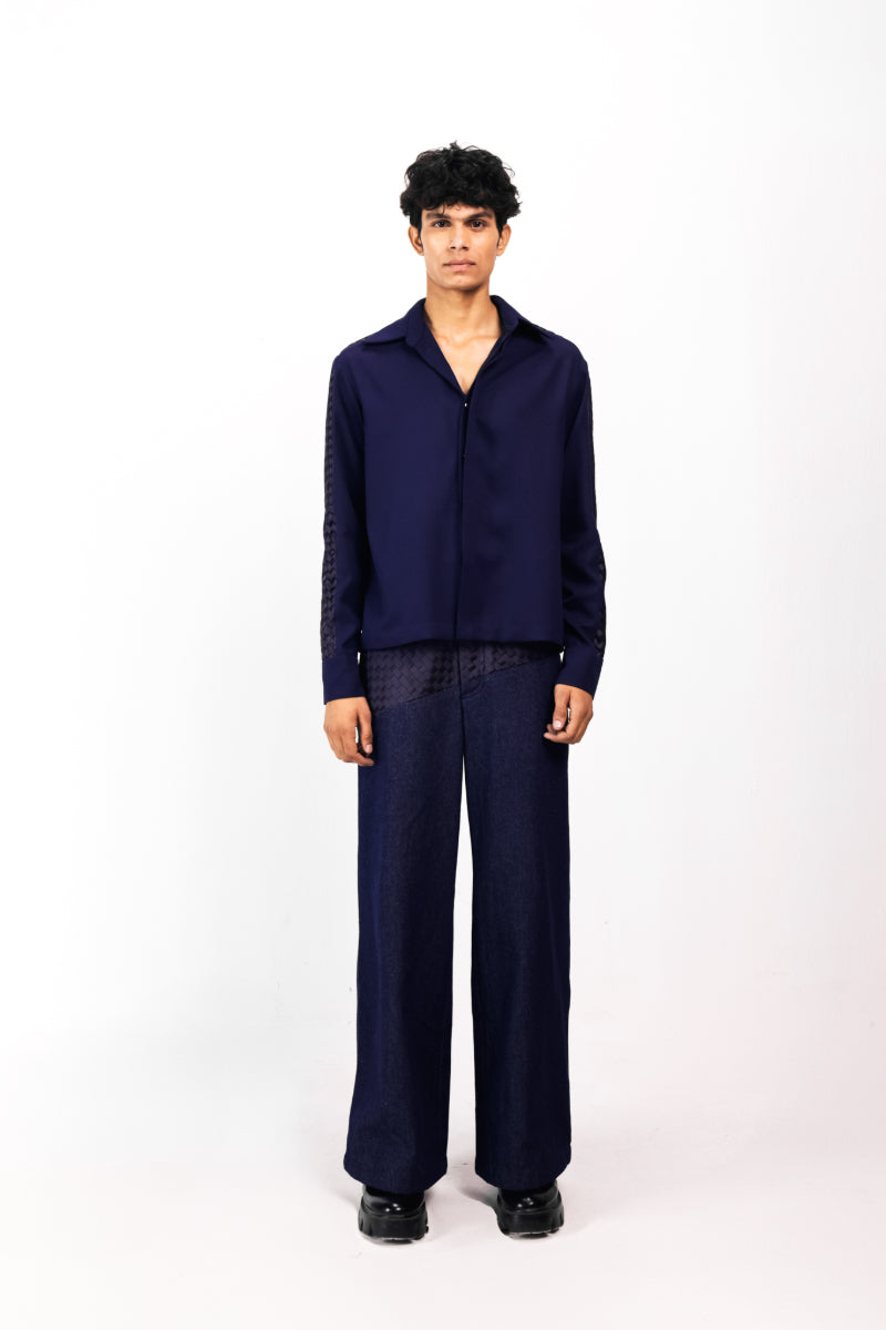 INDIGO DRIFT SHIRT