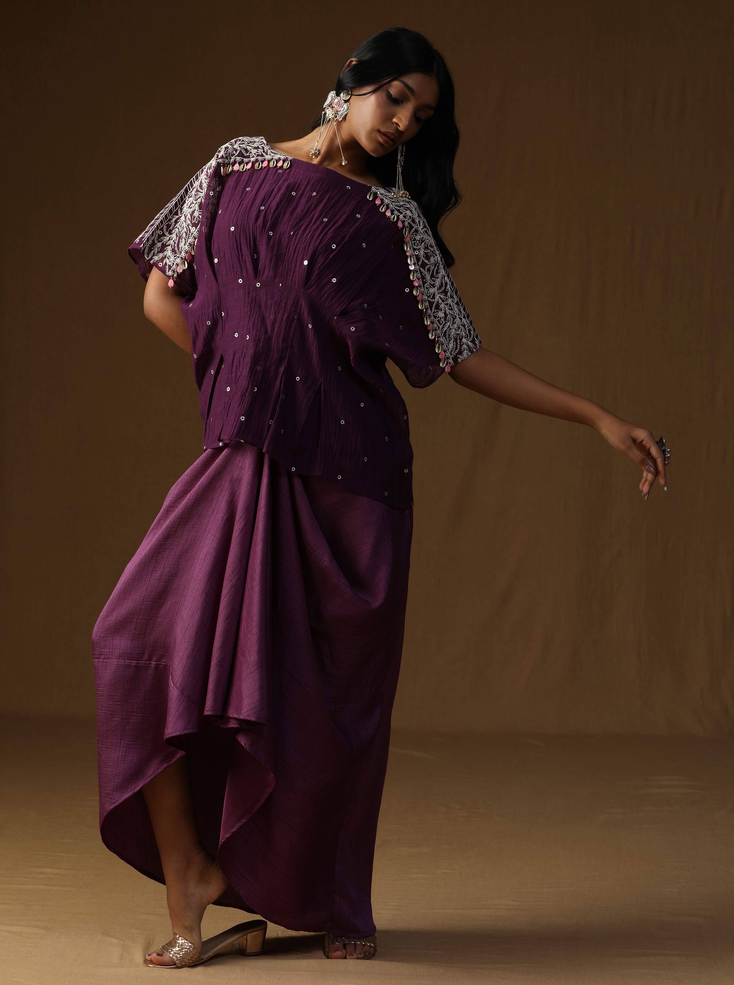Indulekha � Noor Neel Indo-Western Set