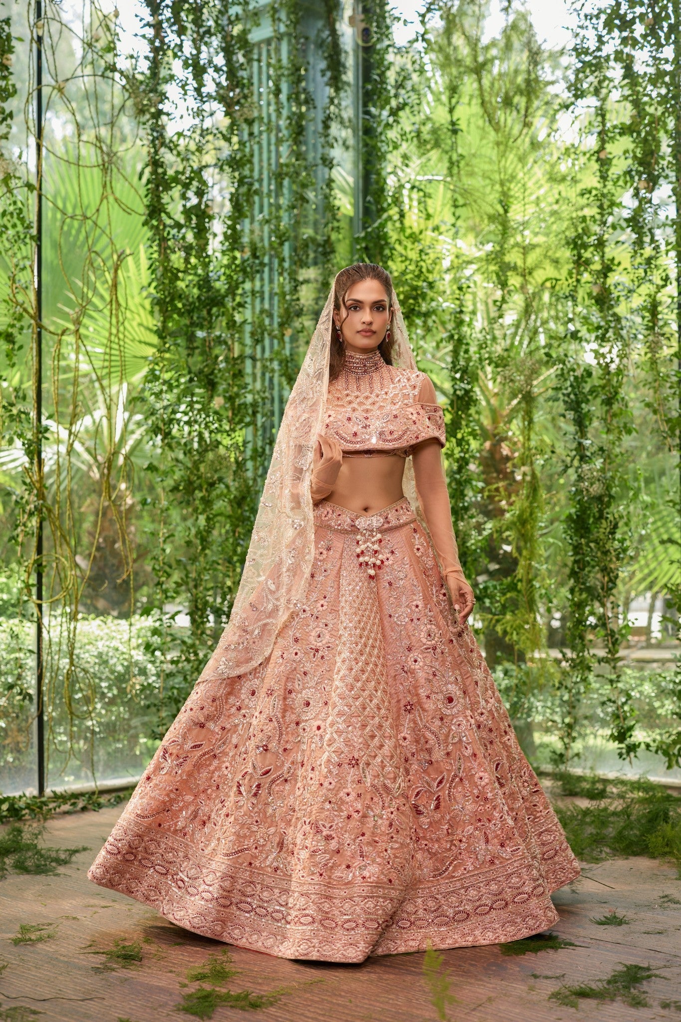 Prakriti Éclat — The Blooming Light Lehenga