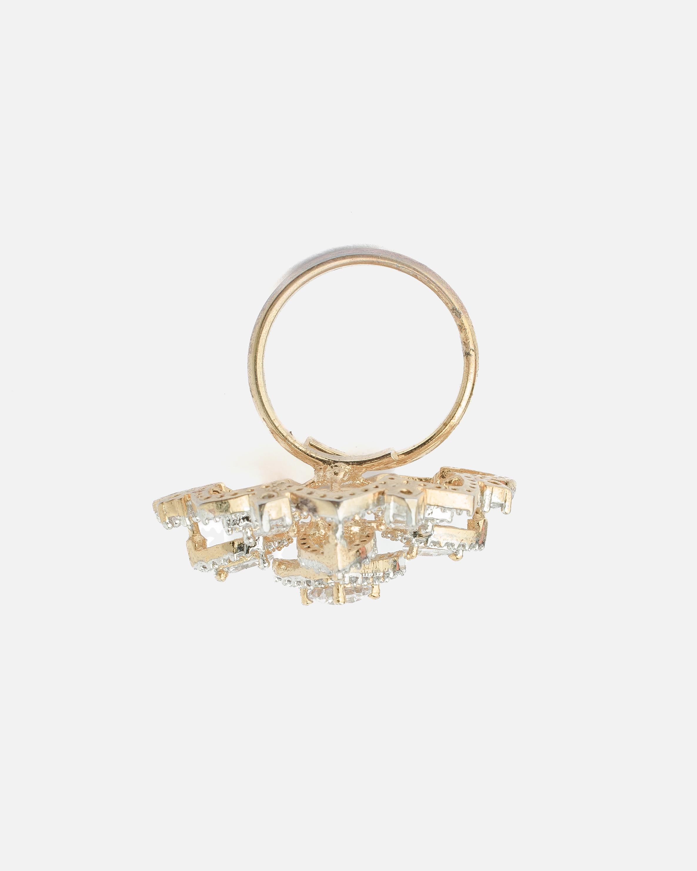 vivinia BY VIDHI MEHRA Zia 2.0  Womens Zircon Ring