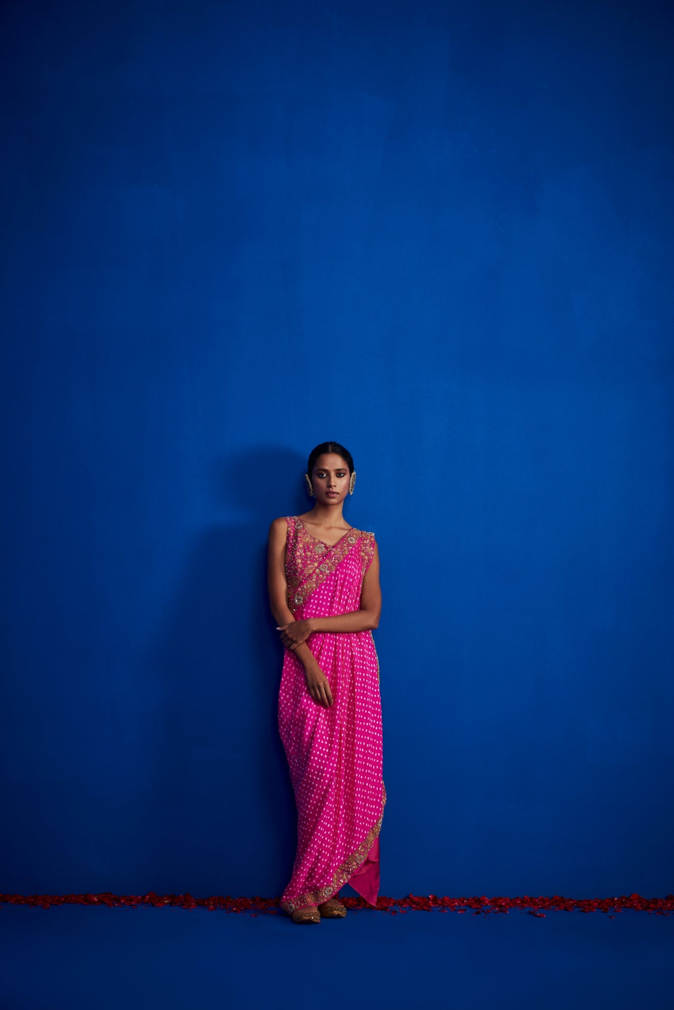 Draped Concept Saree