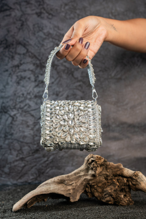 Diamond Cube Silver