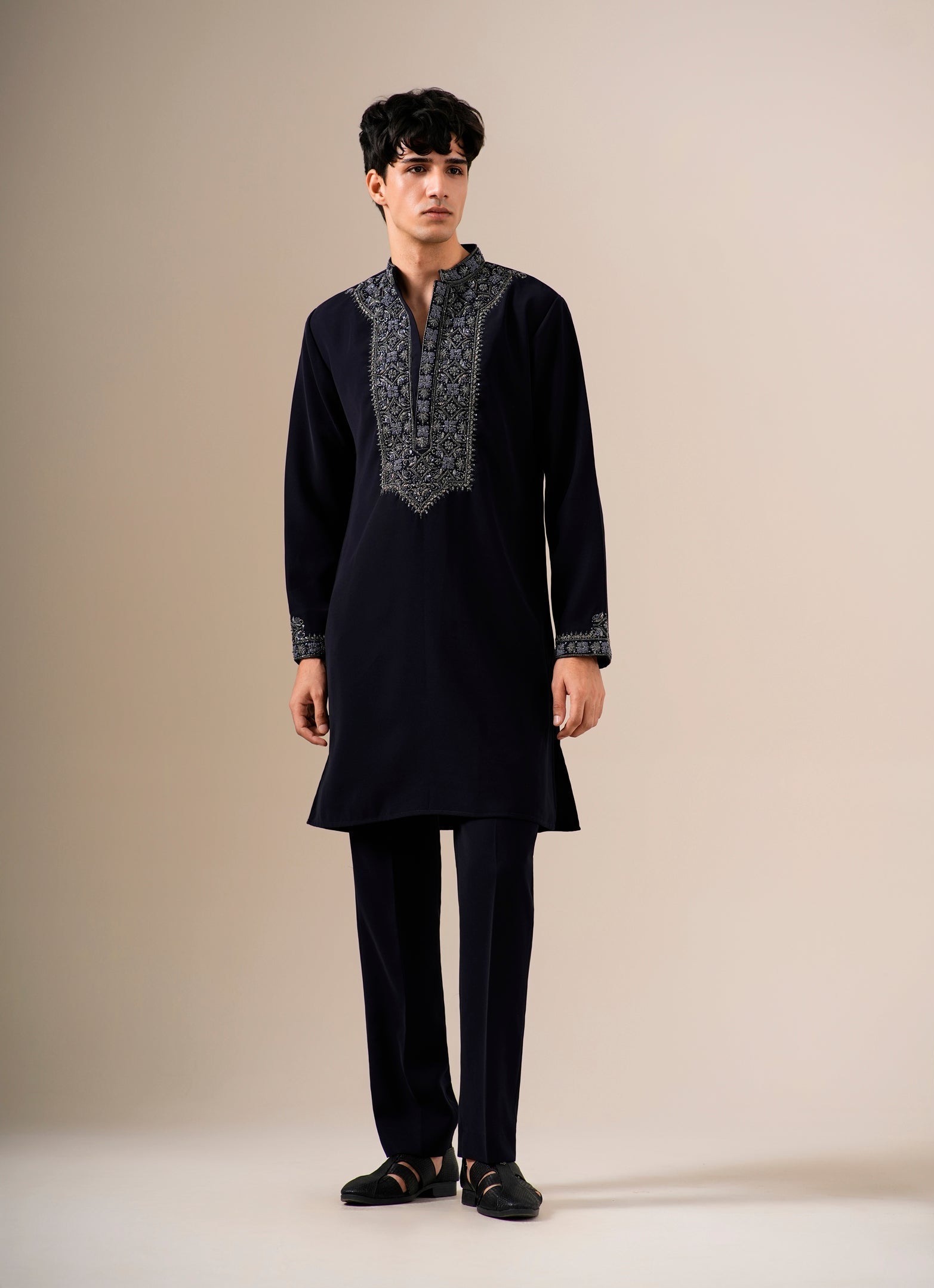 Imperial Noir Kurta Set