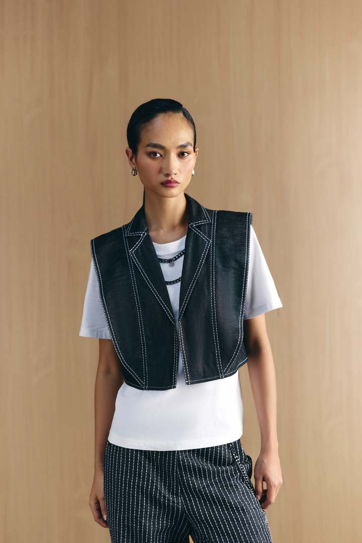 DENIM VEST T-SHIRT