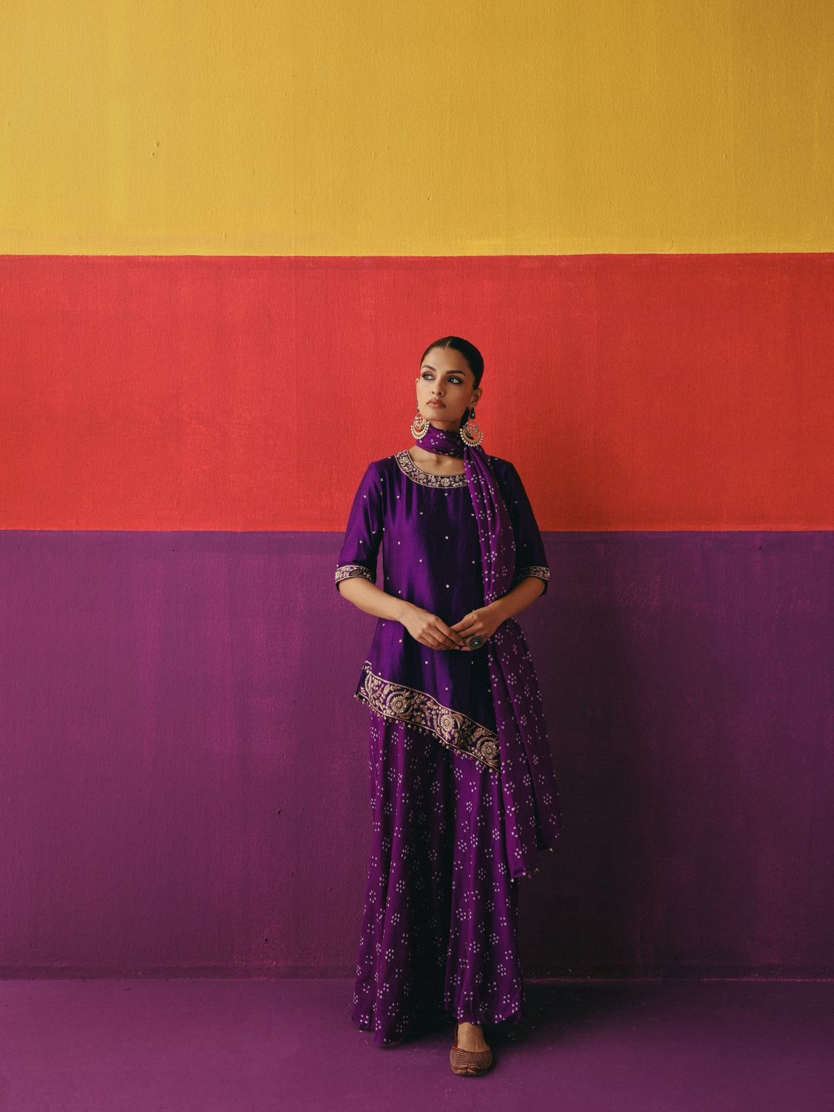 Bandhni Asymmetry Set