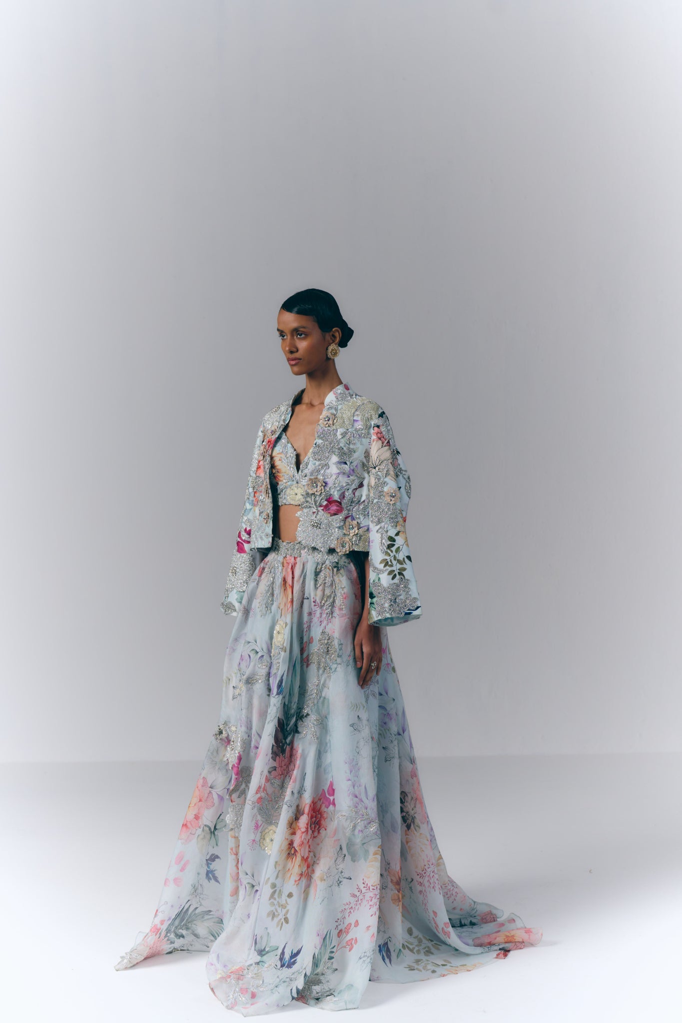 Celestial Bloom Jacket Set