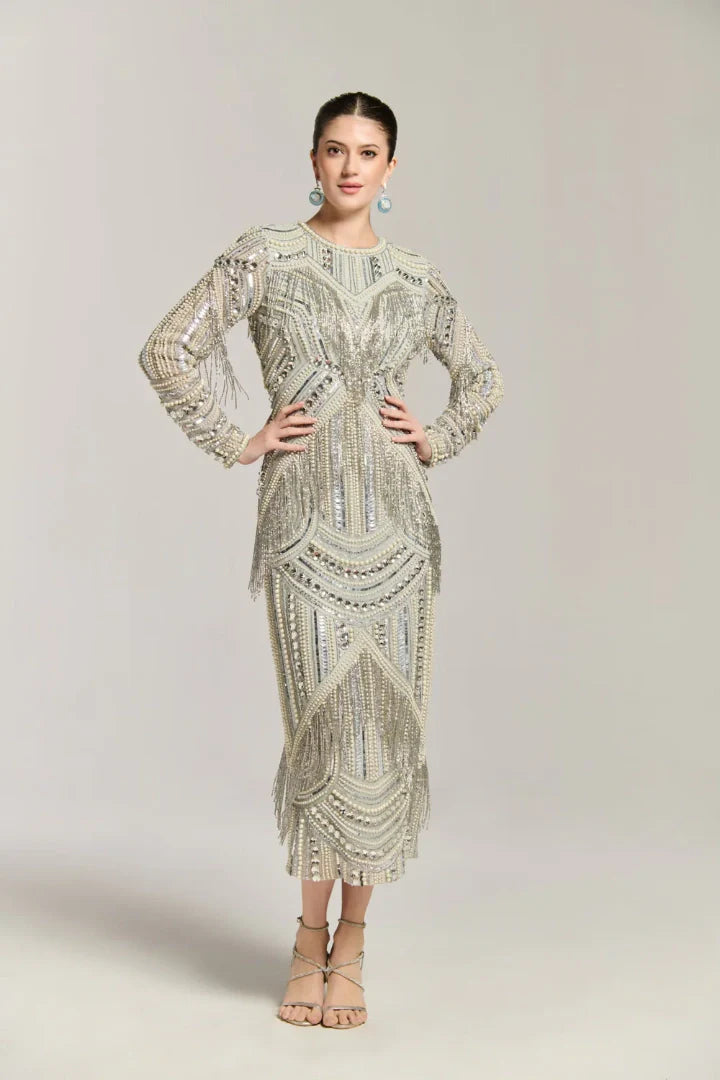 SILVER ELEGANCE DRESS