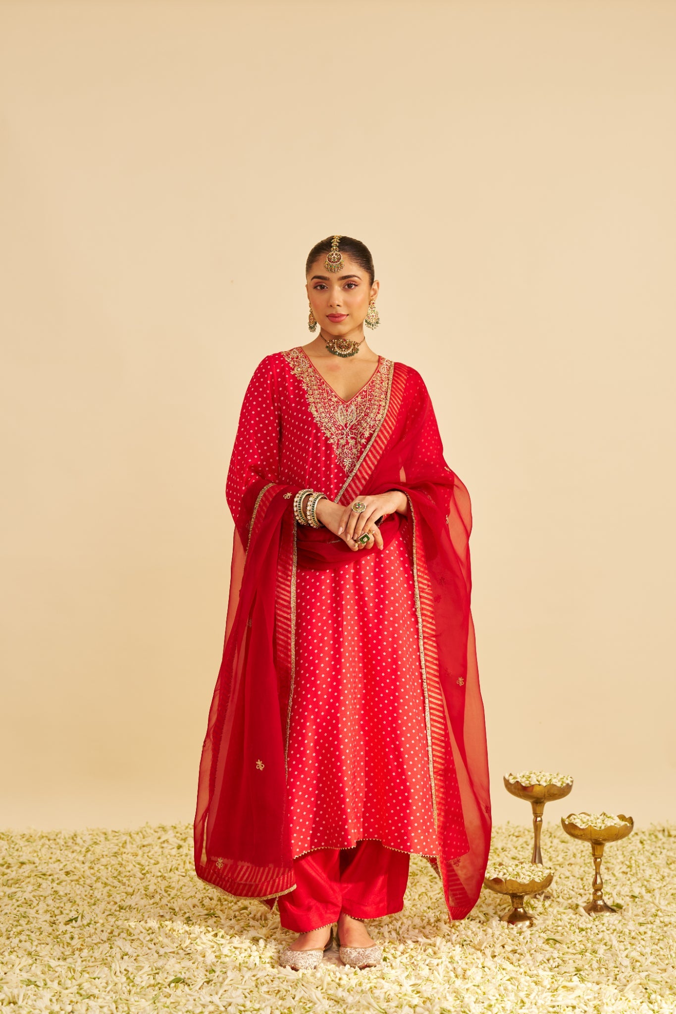 ZALIYAH - LONG CHAUGA WITH SALWAR