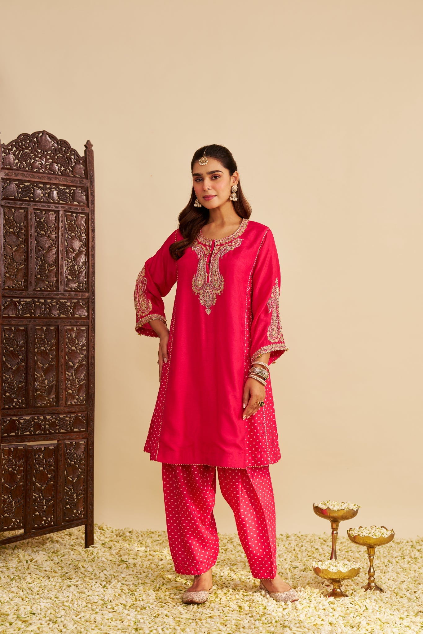 JERIAH - SHORT CHAUGA WITH SALWAR
