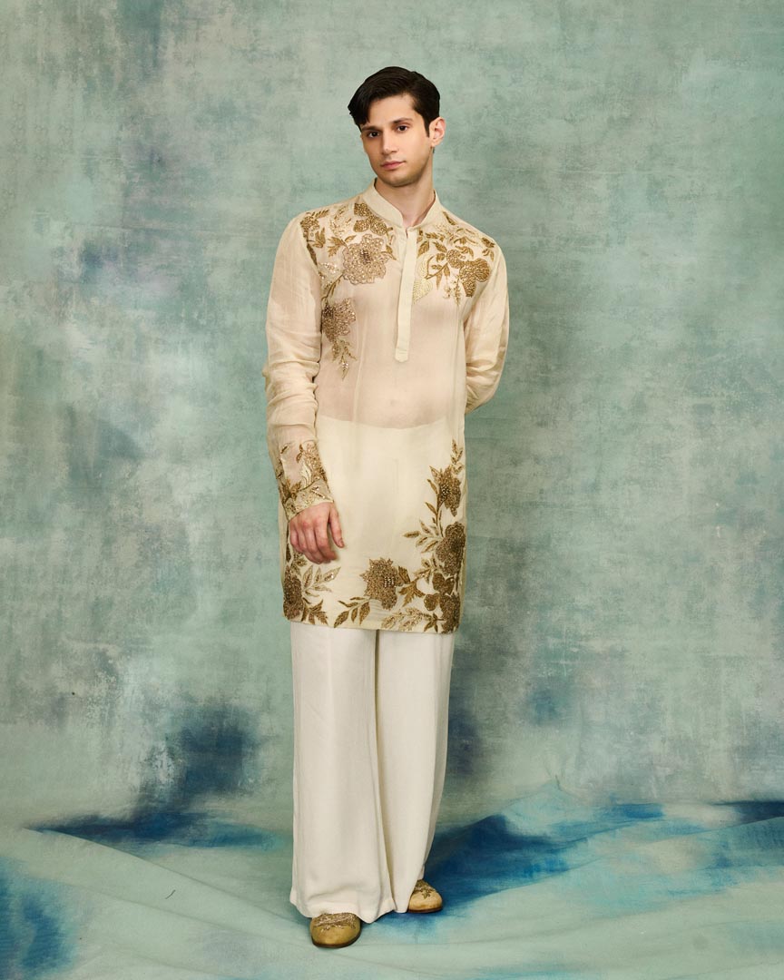 IVORY HERITAGE KURTA SET