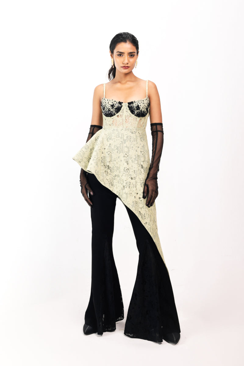 TROPICAL ECLIPSE CORSET TOP