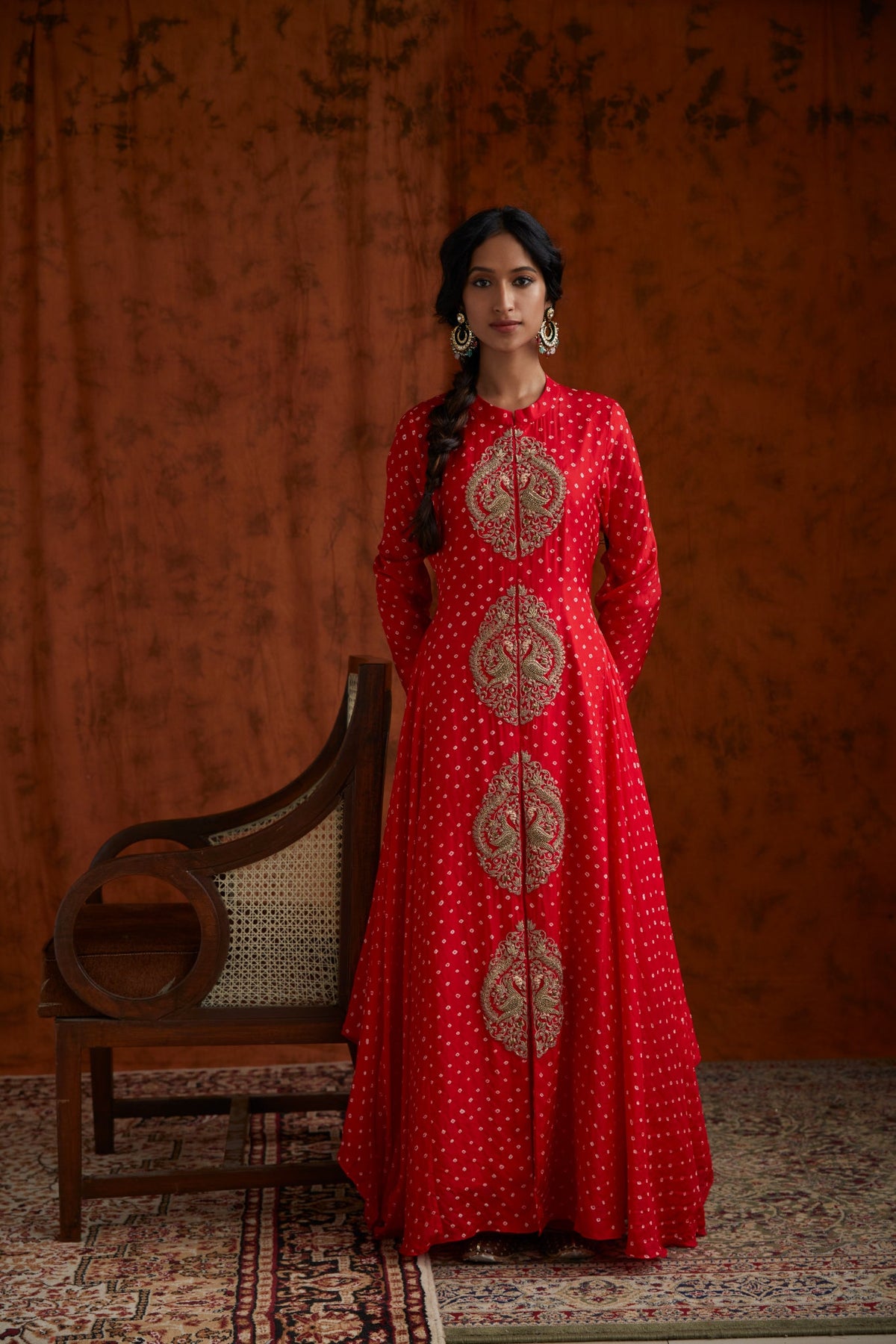 Bandhni signature gown