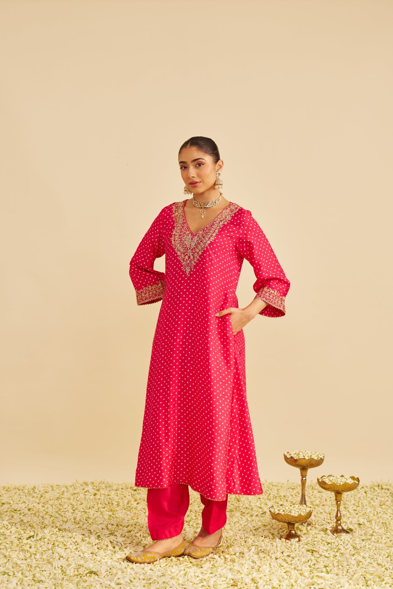 ZALIYAH - LONG CHAUGA WITH SALWAR