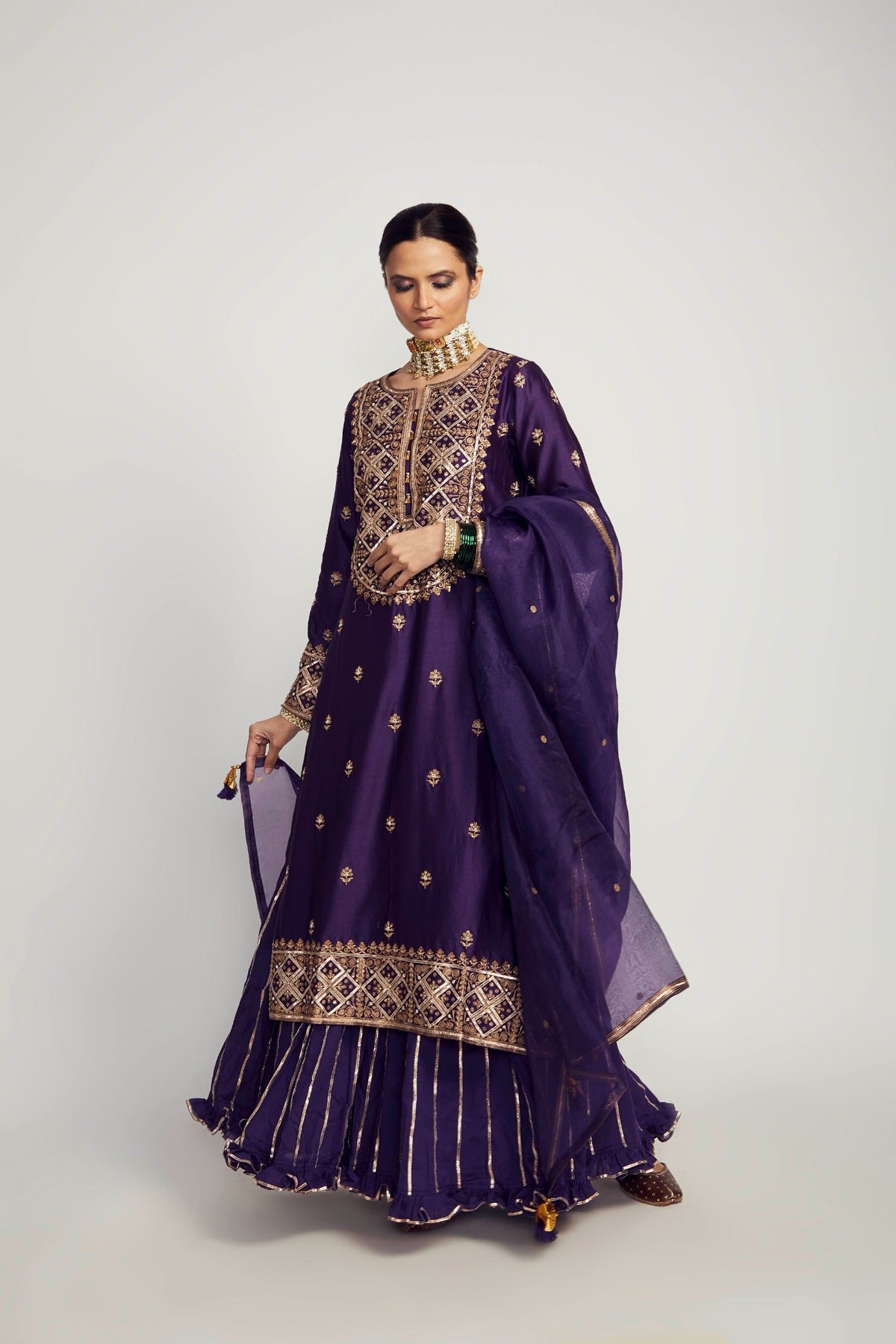 Signature sharara set