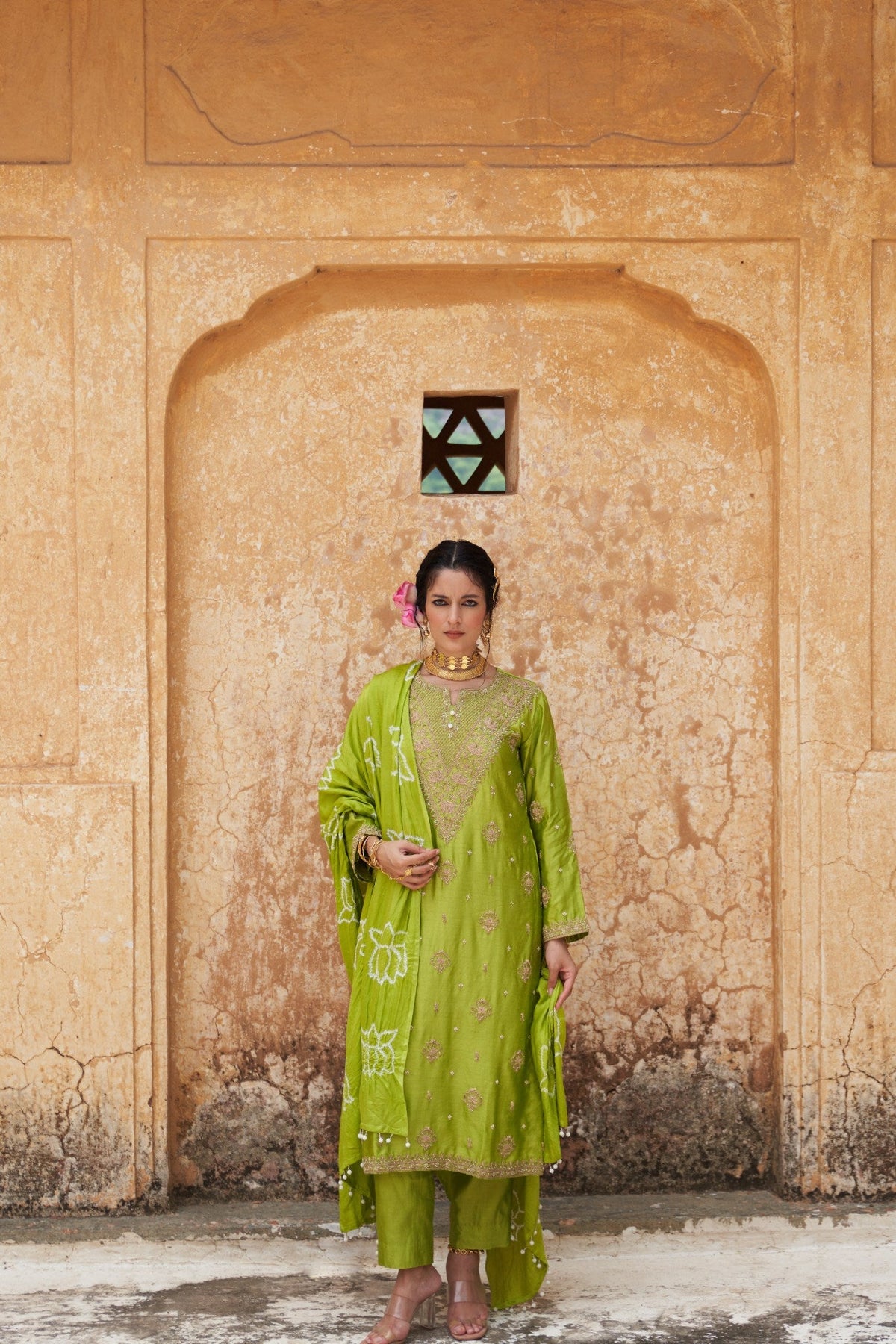 Kamal ka phool suit