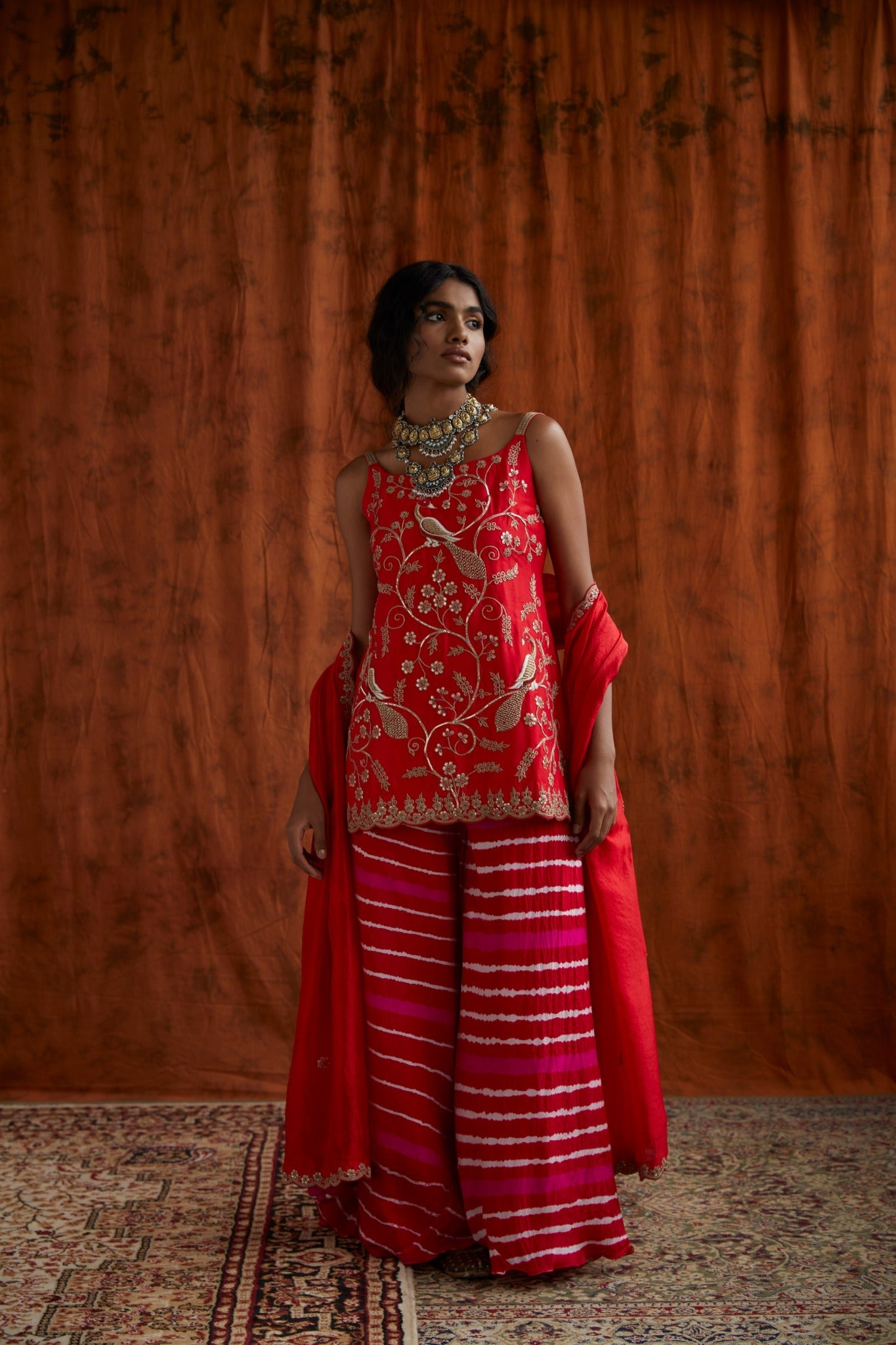 Leheria sharara set