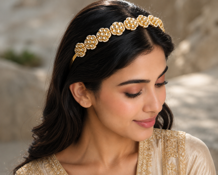 Polki Blossom Headband