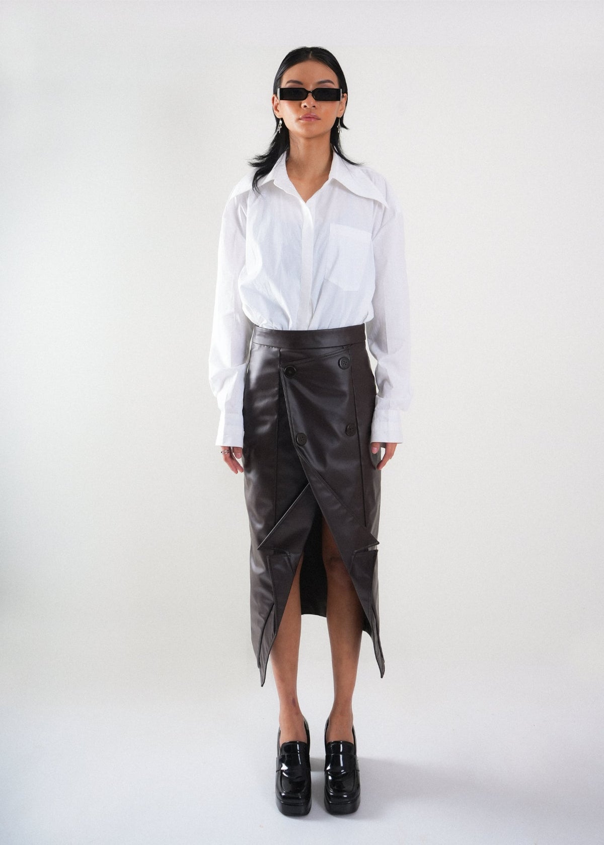 Inverted Coat Skirt