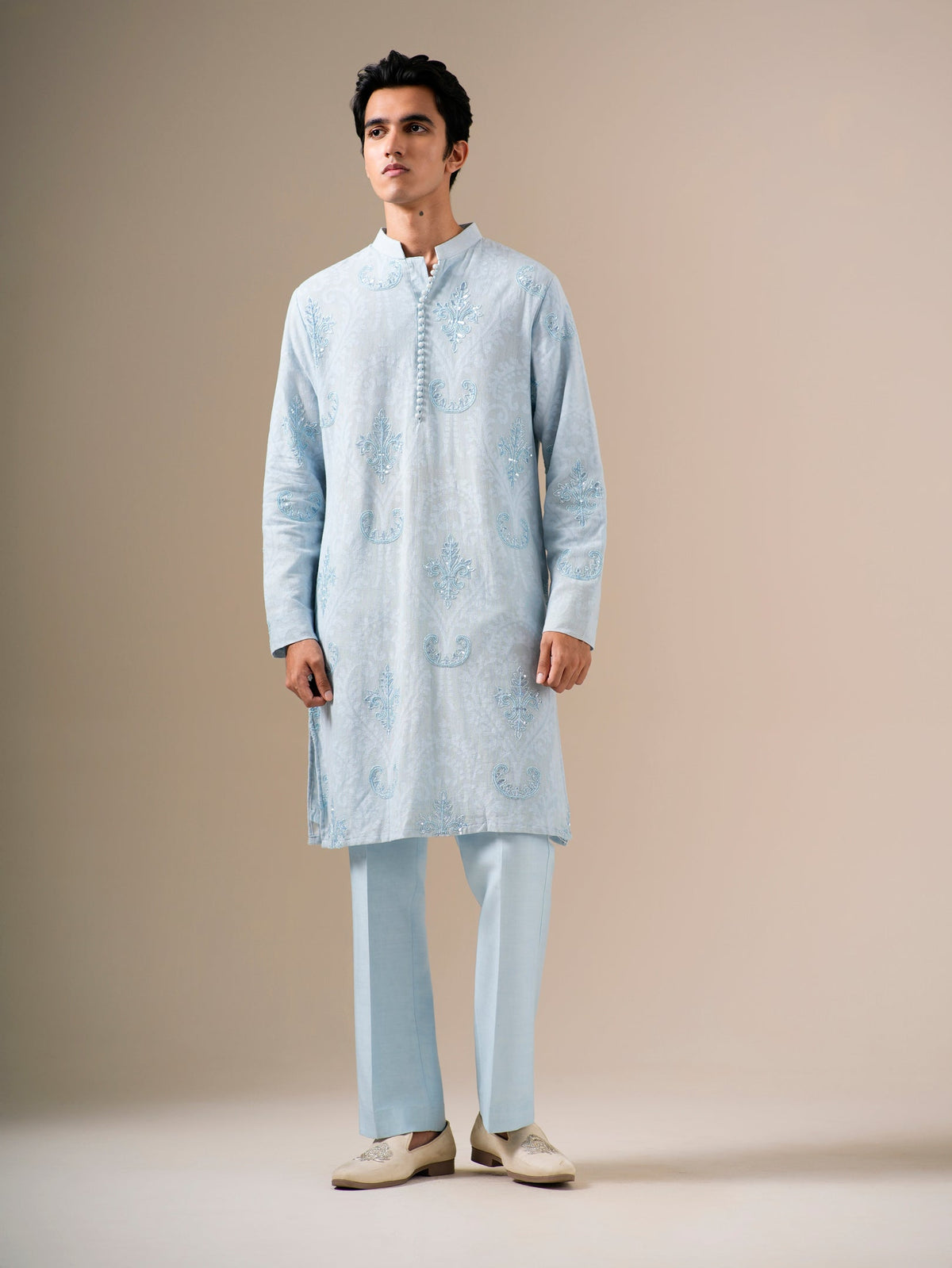 Azure Noor Kurta Set
