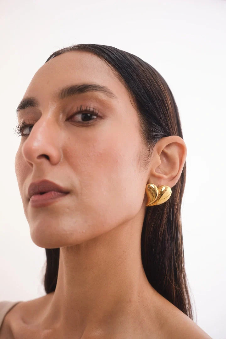 Sim Heart Studs