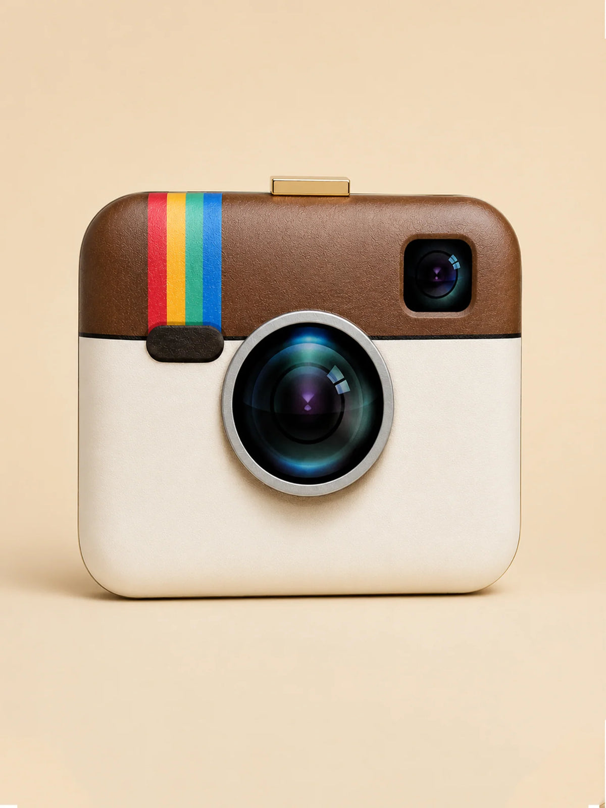 Vintage Instagram Print Clutch