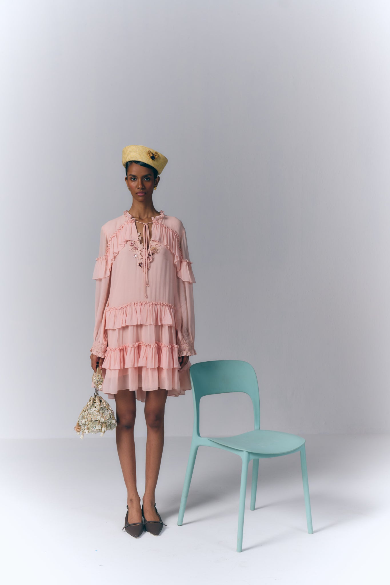 Tiered Short Dress