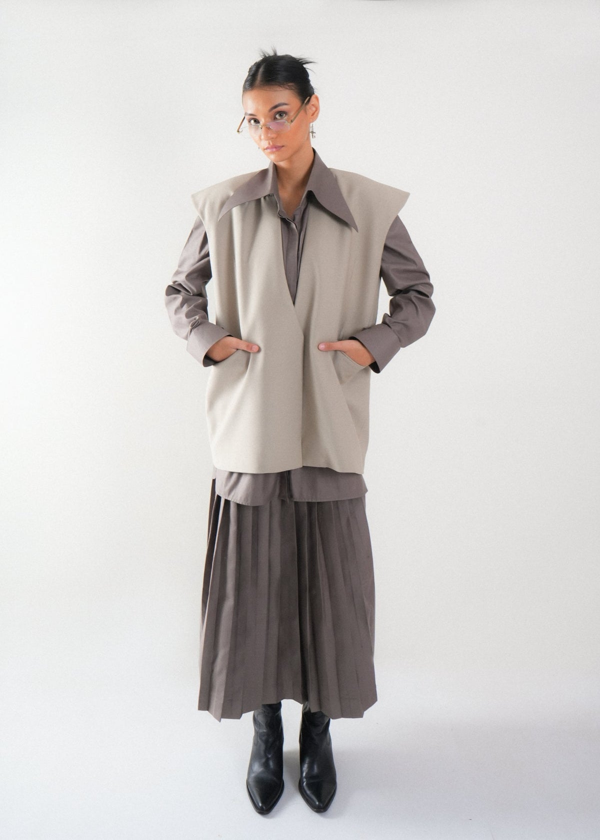 Luna Oversized Waistcoat