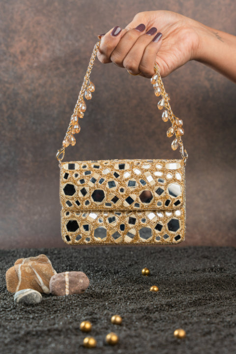 Aynali slate gold mini